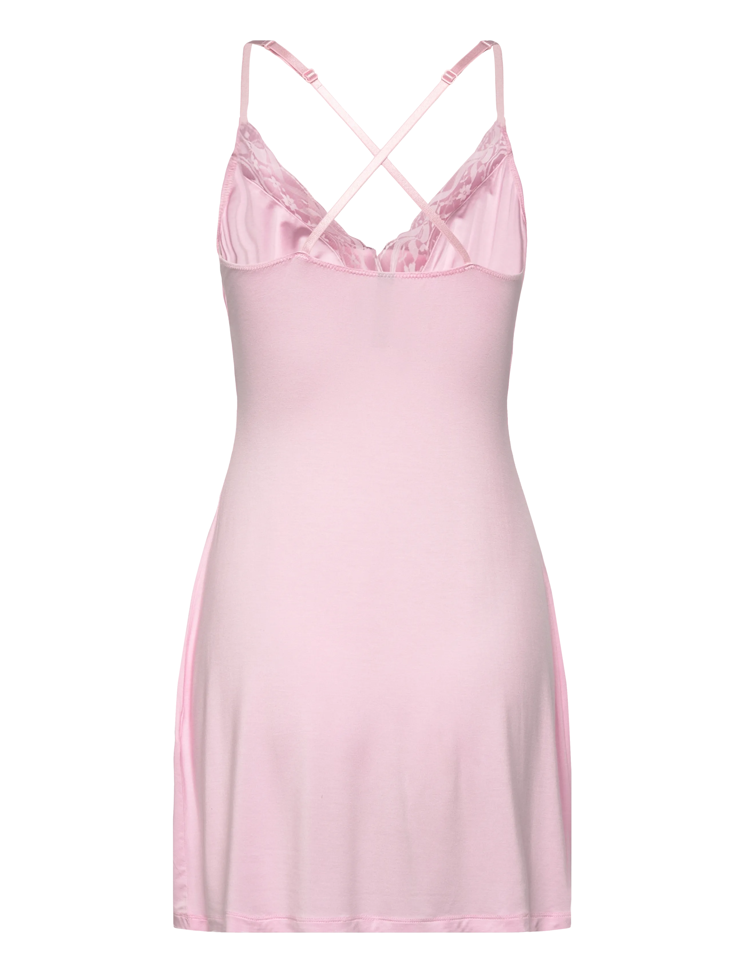 Hunkemöller - SD JERSEY LACE BOW - pink lady - 2