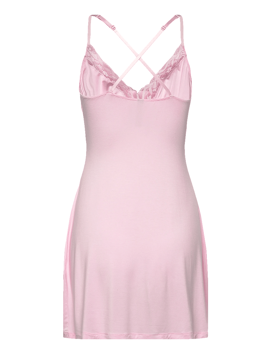 Hunkemöller - SD JERSEY LACE BOW - pink lady - 2