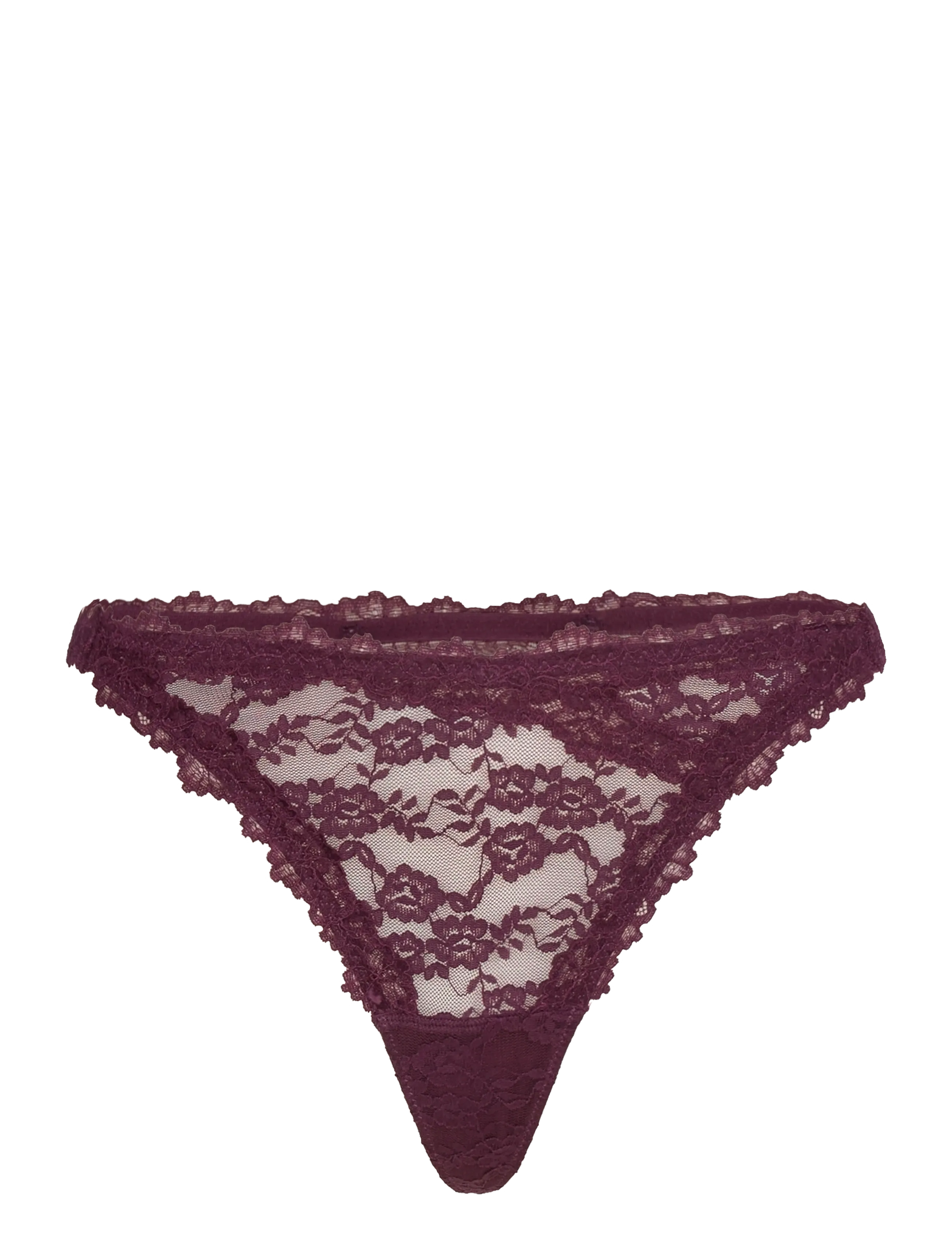 HUNKEMÖLLER Aveline Hl Tanga String Burgundy - M - Damen