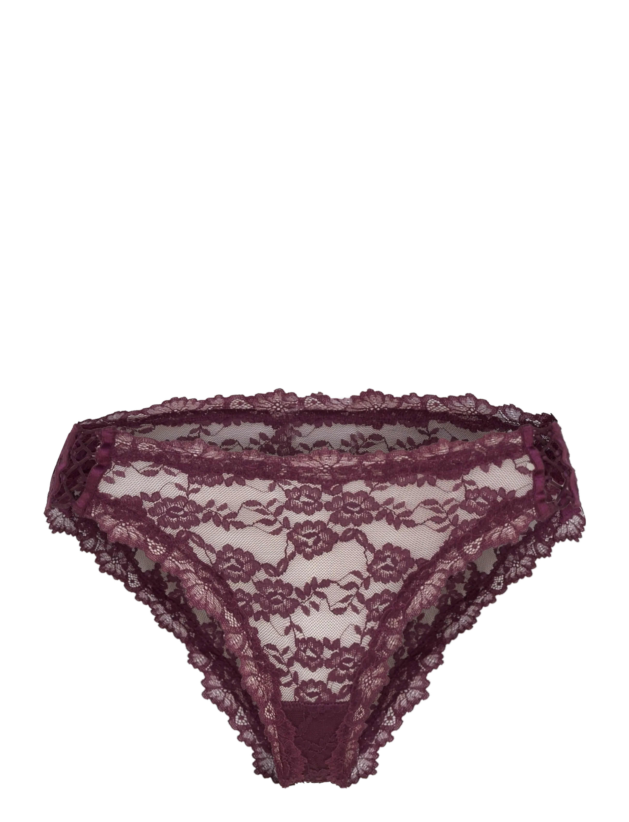 Hunkemöller AVELINE HL BRASILIAN - Brazilian truser - FIG / burgundy