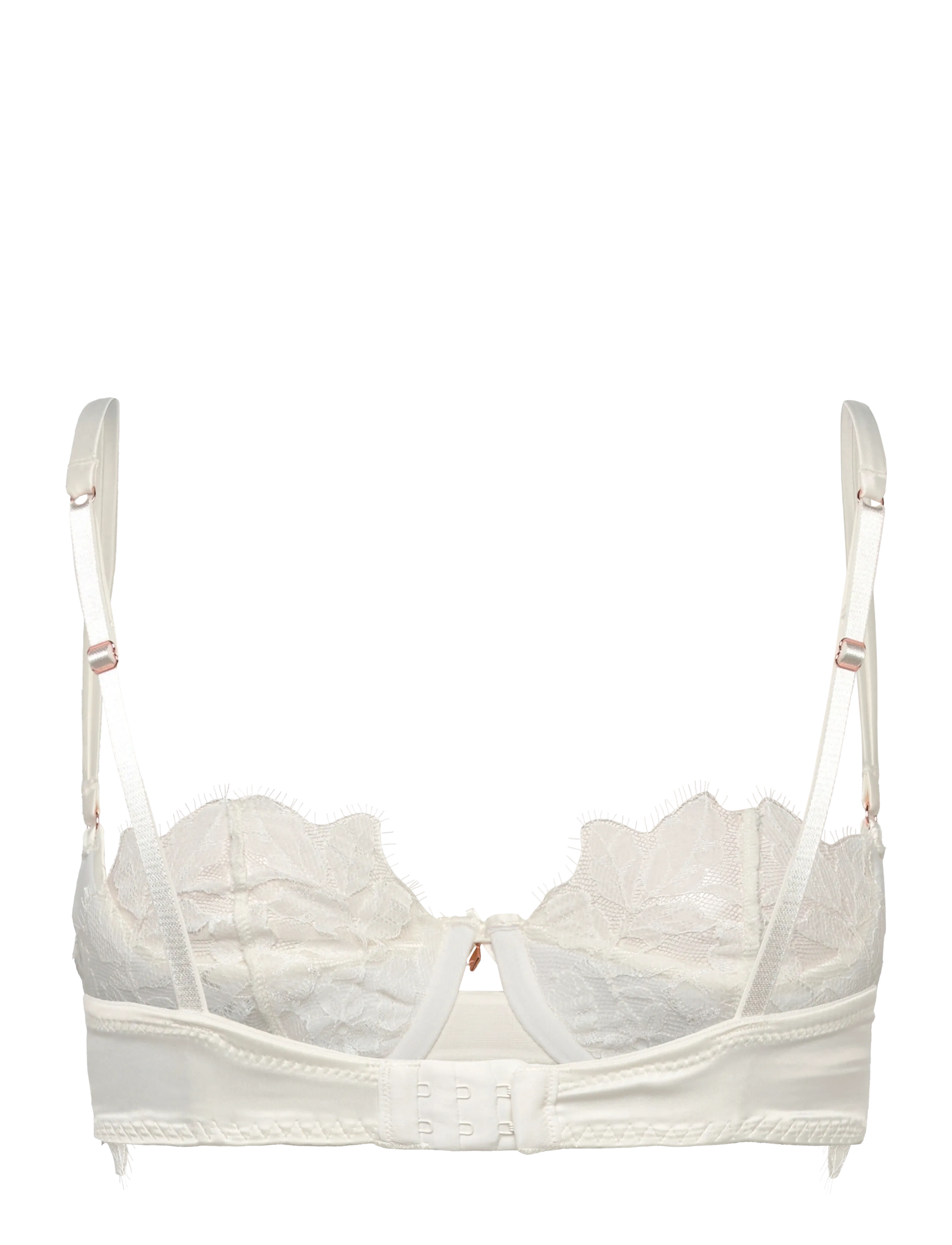 Hunkemöller - MILLIE UB - biustonosze z fiszbinami - snow white - 2