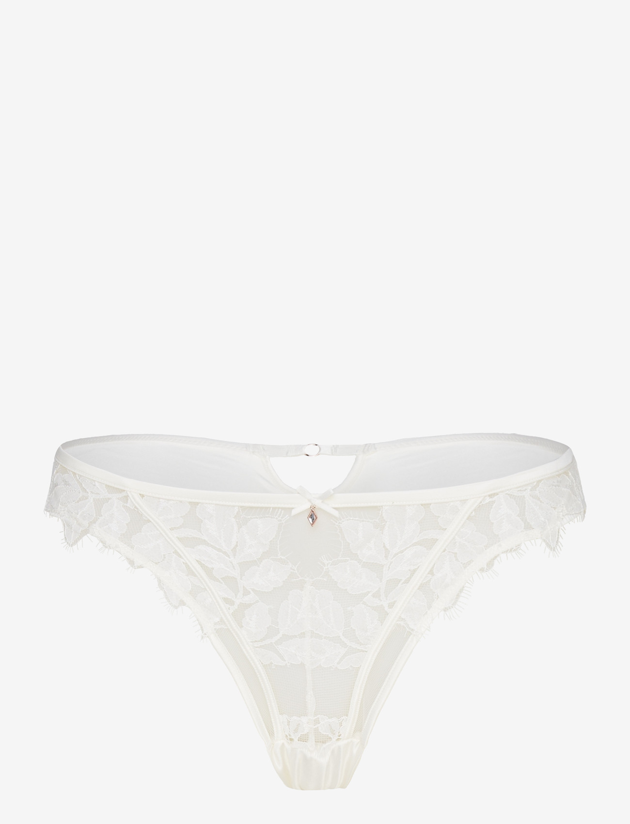 Hunkemöller - MILLIE HL STRING R - laveste priser - snow white - 1