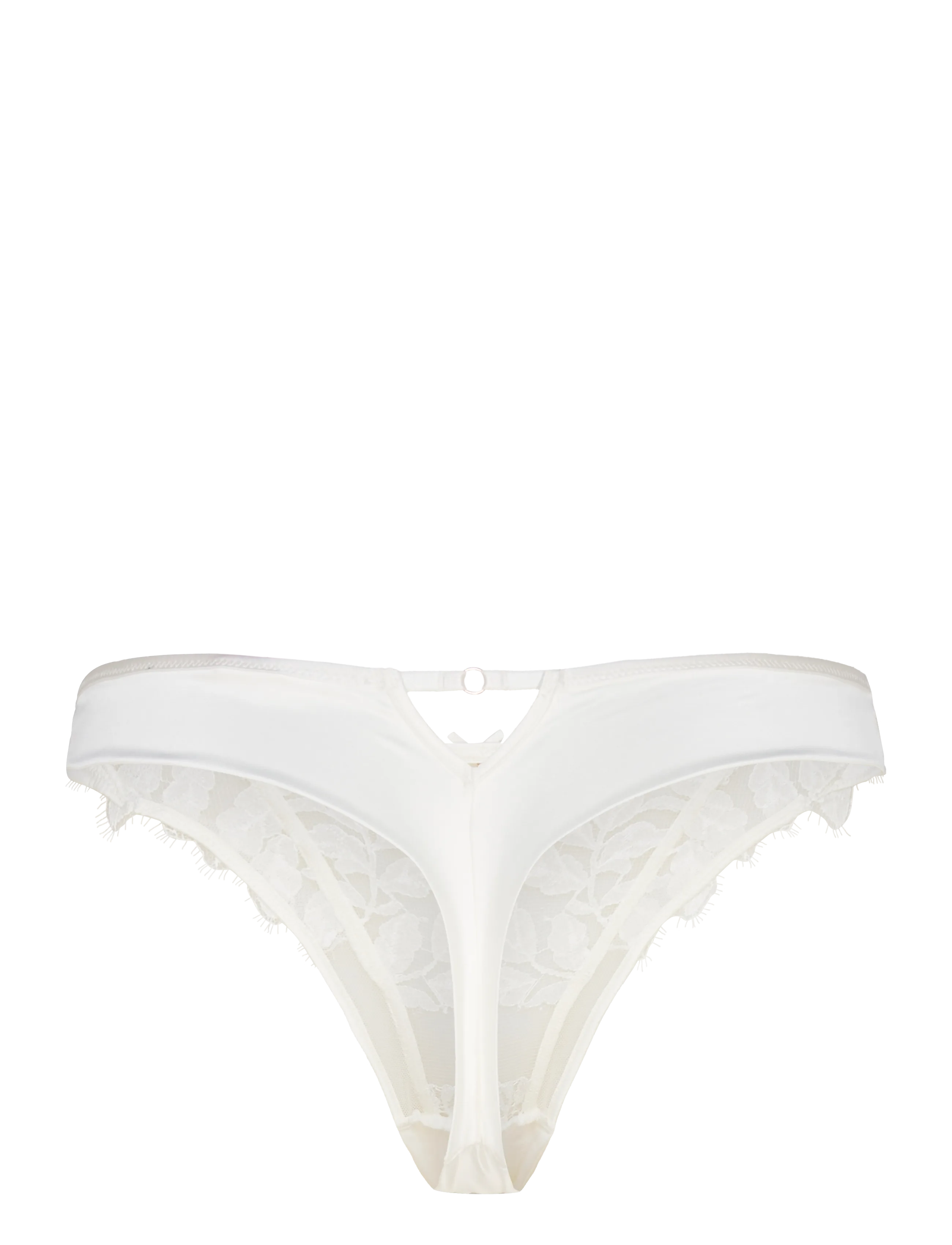 Hunkemöller - MILLIE HL STRING R - alhaisimmat hinnat - snow white - 2