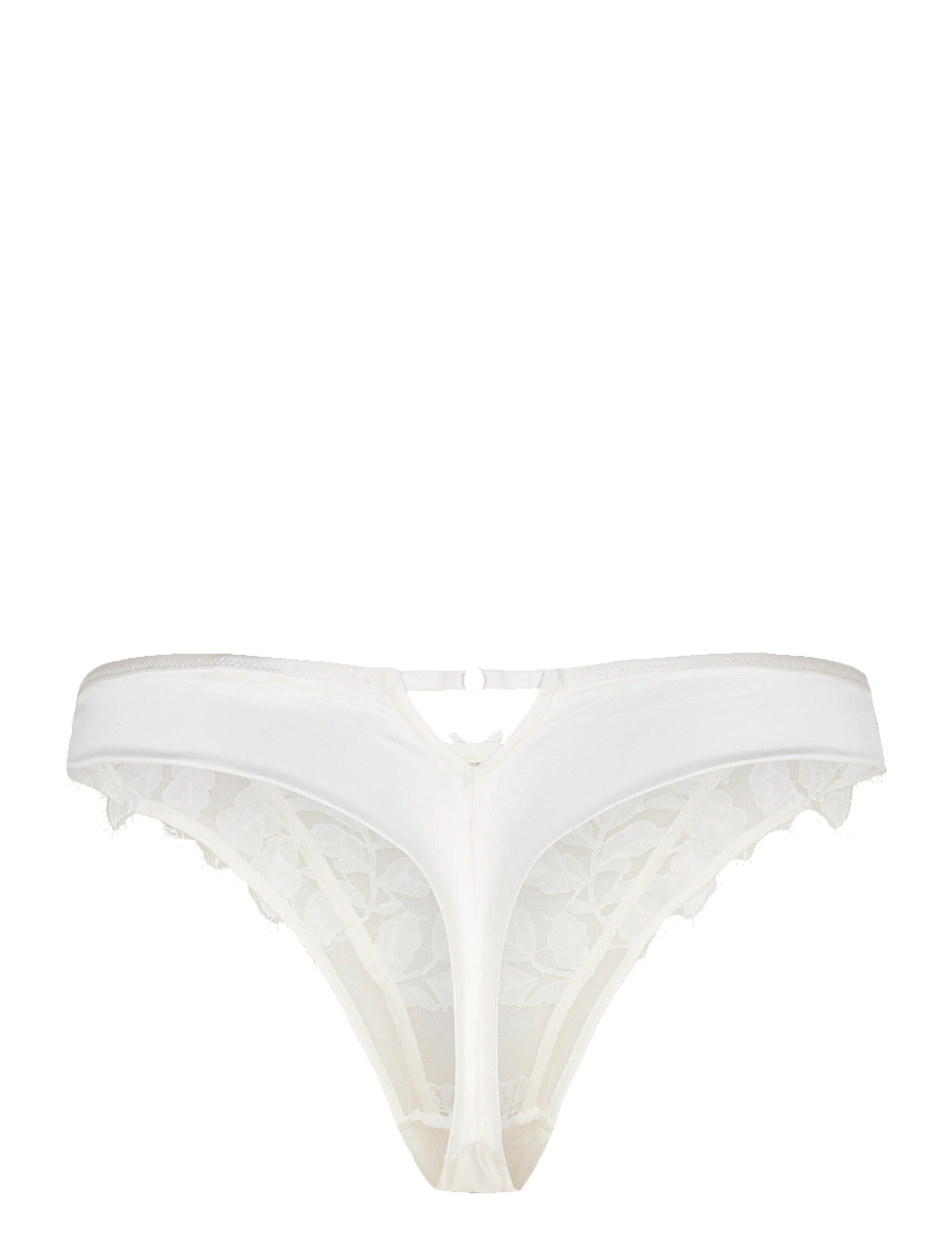 Hunkemöller - MILLIE HL STRING R - stringtrusser - snow white - 2