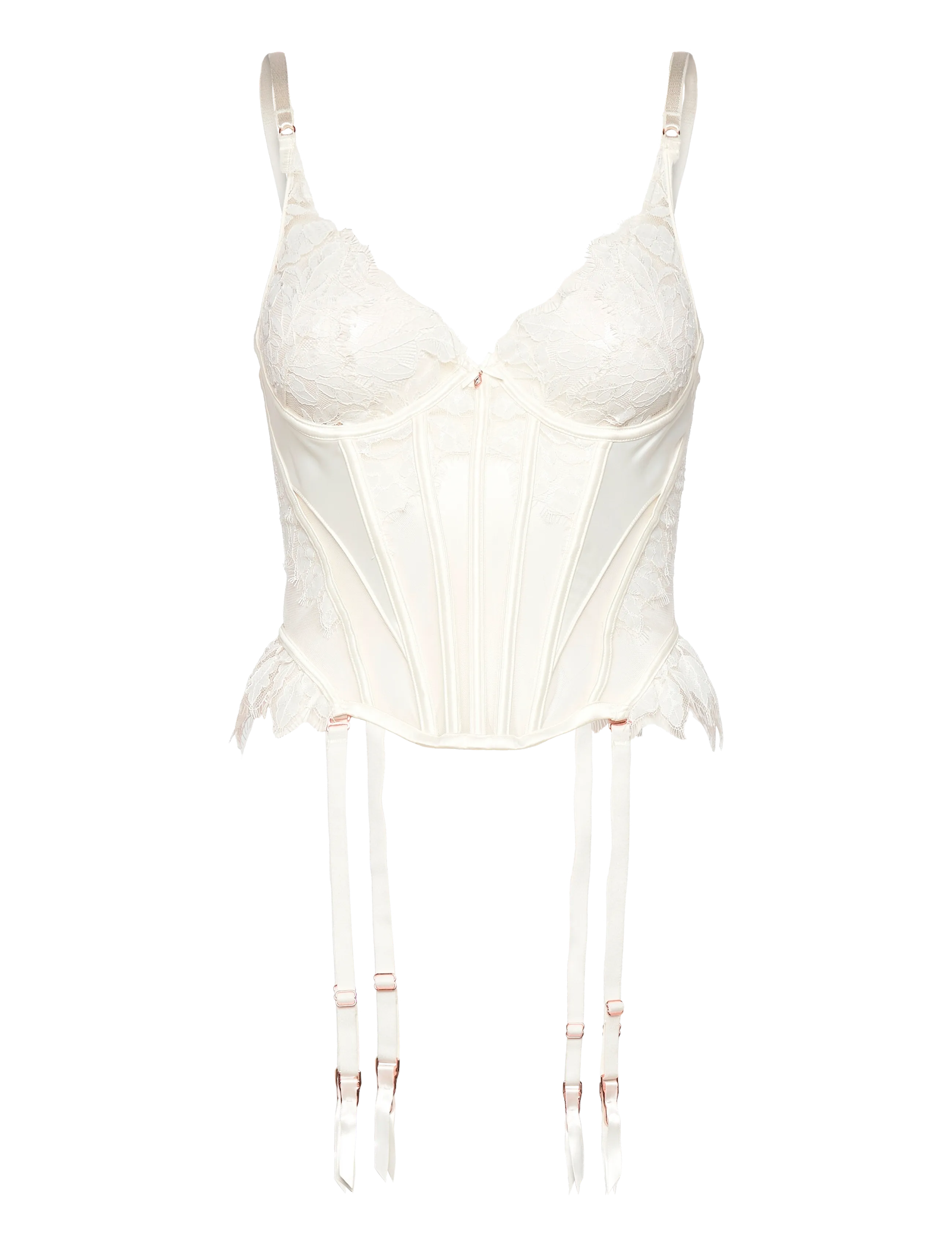 HUNKEMÖLLER Millie Bustier Weiß - Cx75 - Damen