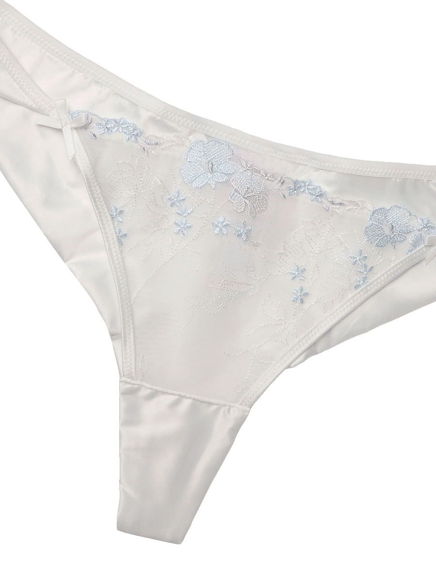 Hunkemöller - PEONIE HL MINI BRAZ - snow white - 5