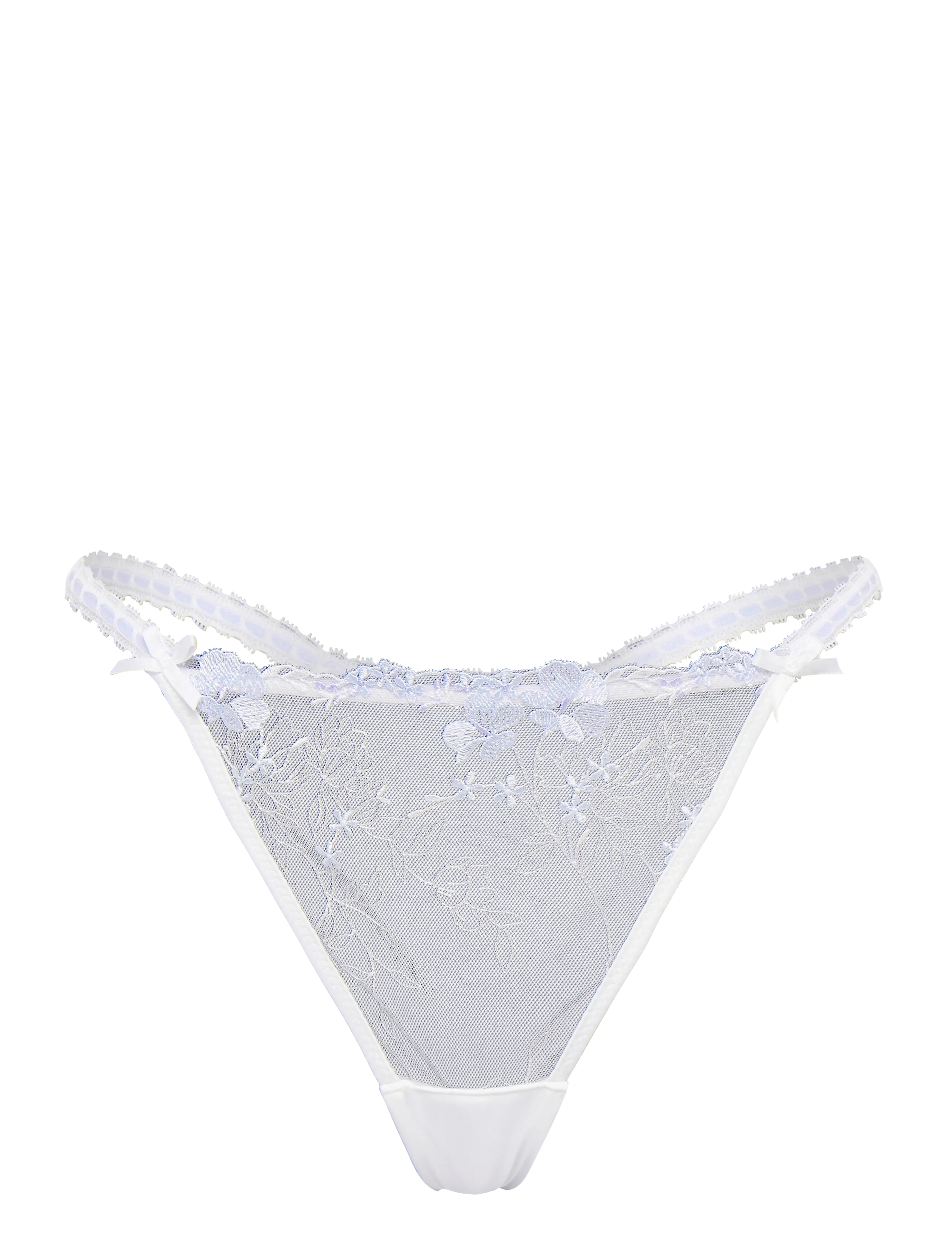 HUNKEMÖLLER Peonie Hl String T Weiß - L - Damen