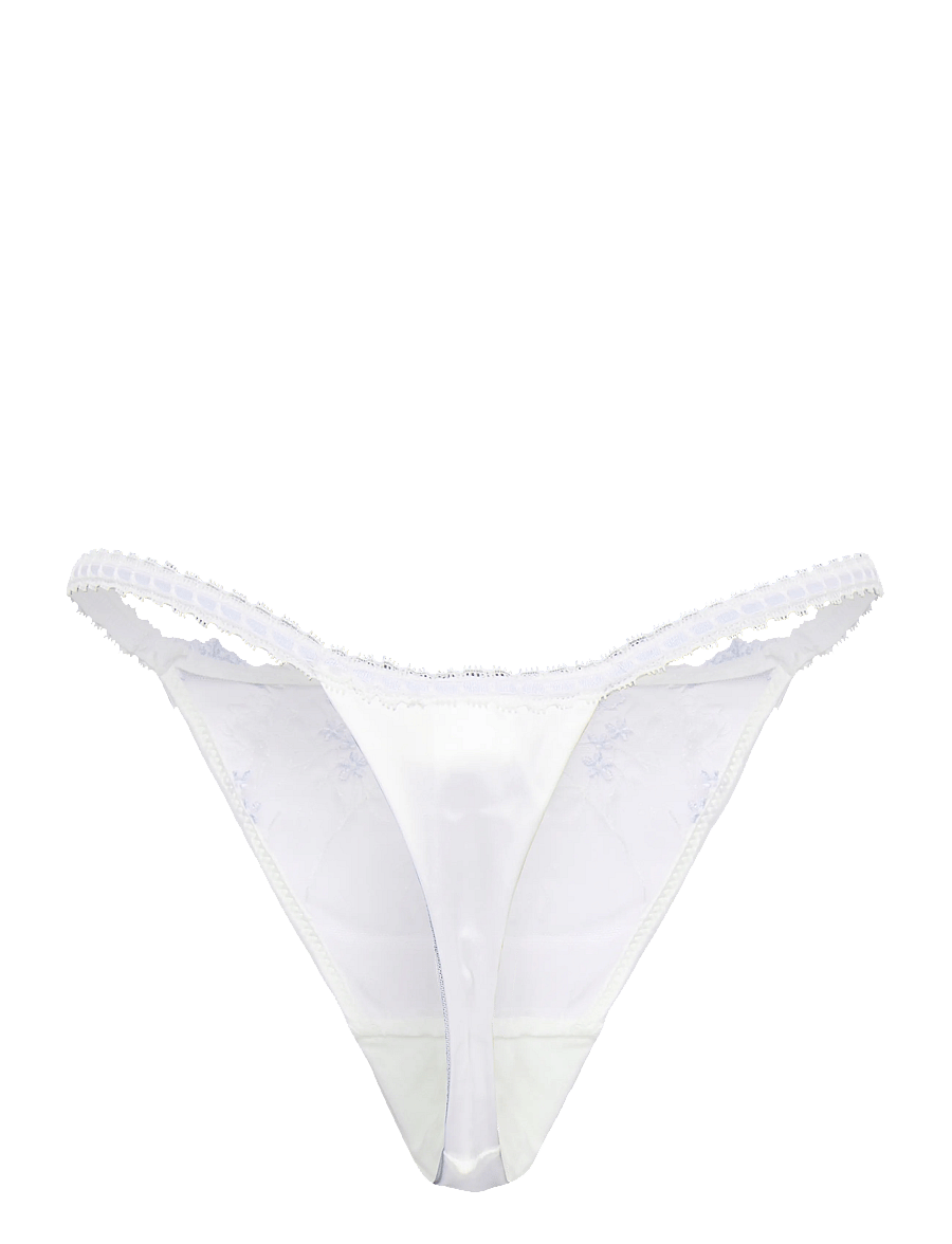 Hunkemöller - PEONIE HL STRING T - tangas - snow white - 2