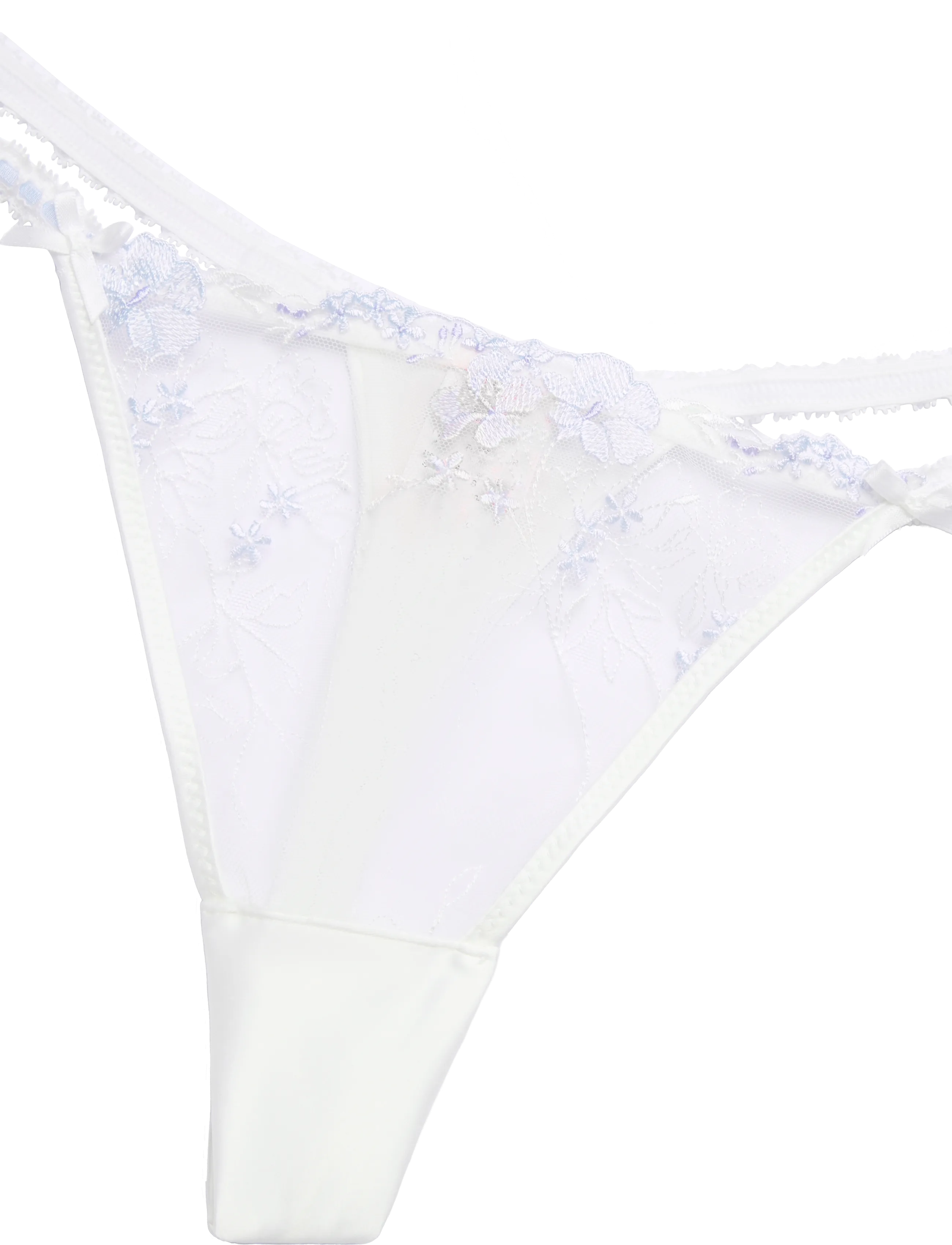 Hunkemöller - PEONIE HL STRING T - snow white - 5