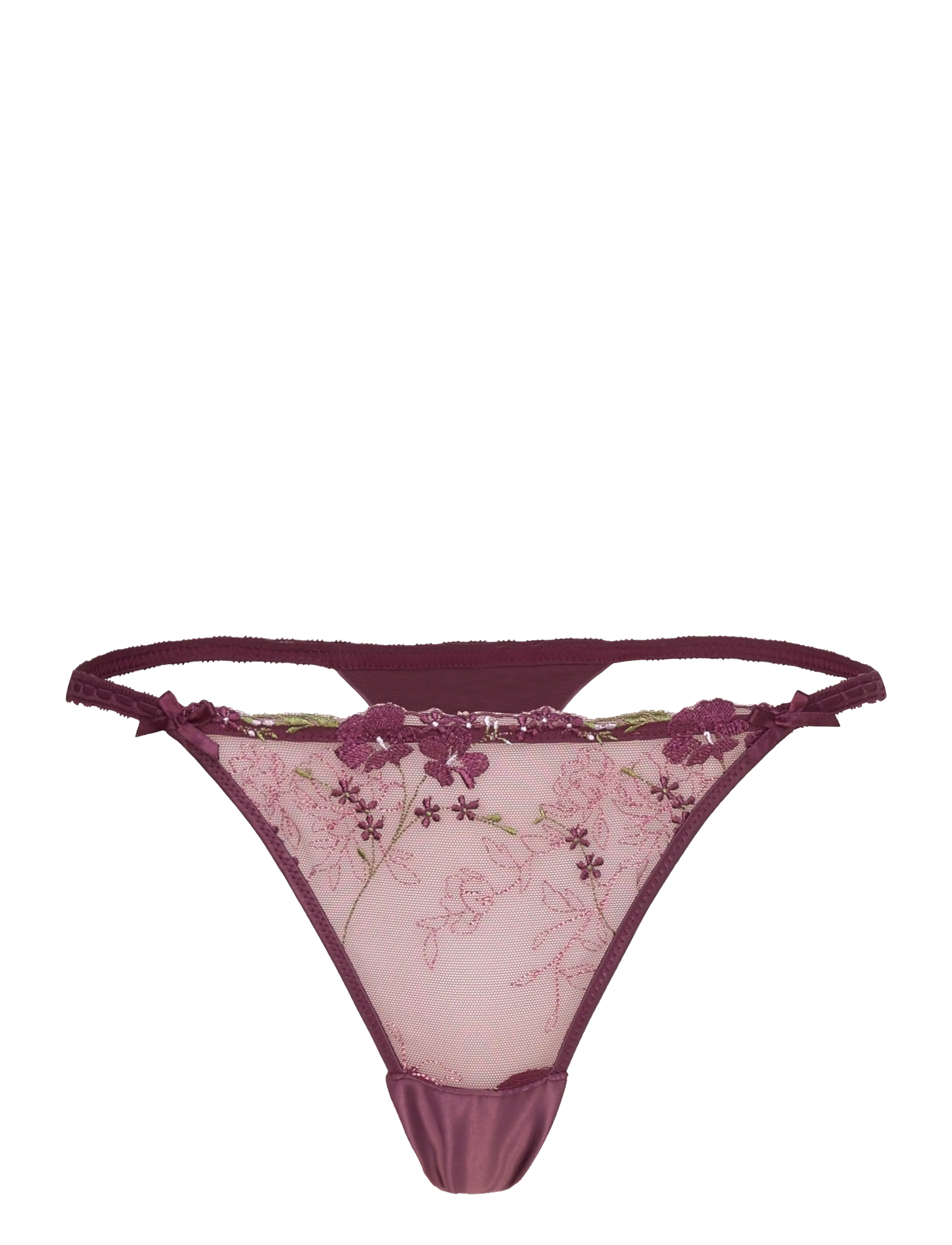 HUNKEMÖLLER Peonie Hl String T Burgundy - L - Damen