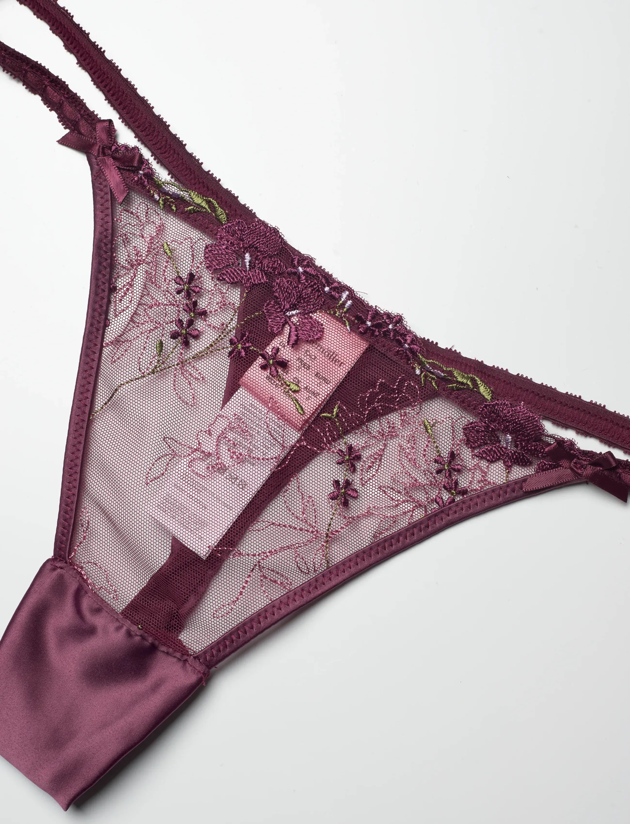 Hunkemöller - PEONIE HL STRING T - thongs - fig - 5
