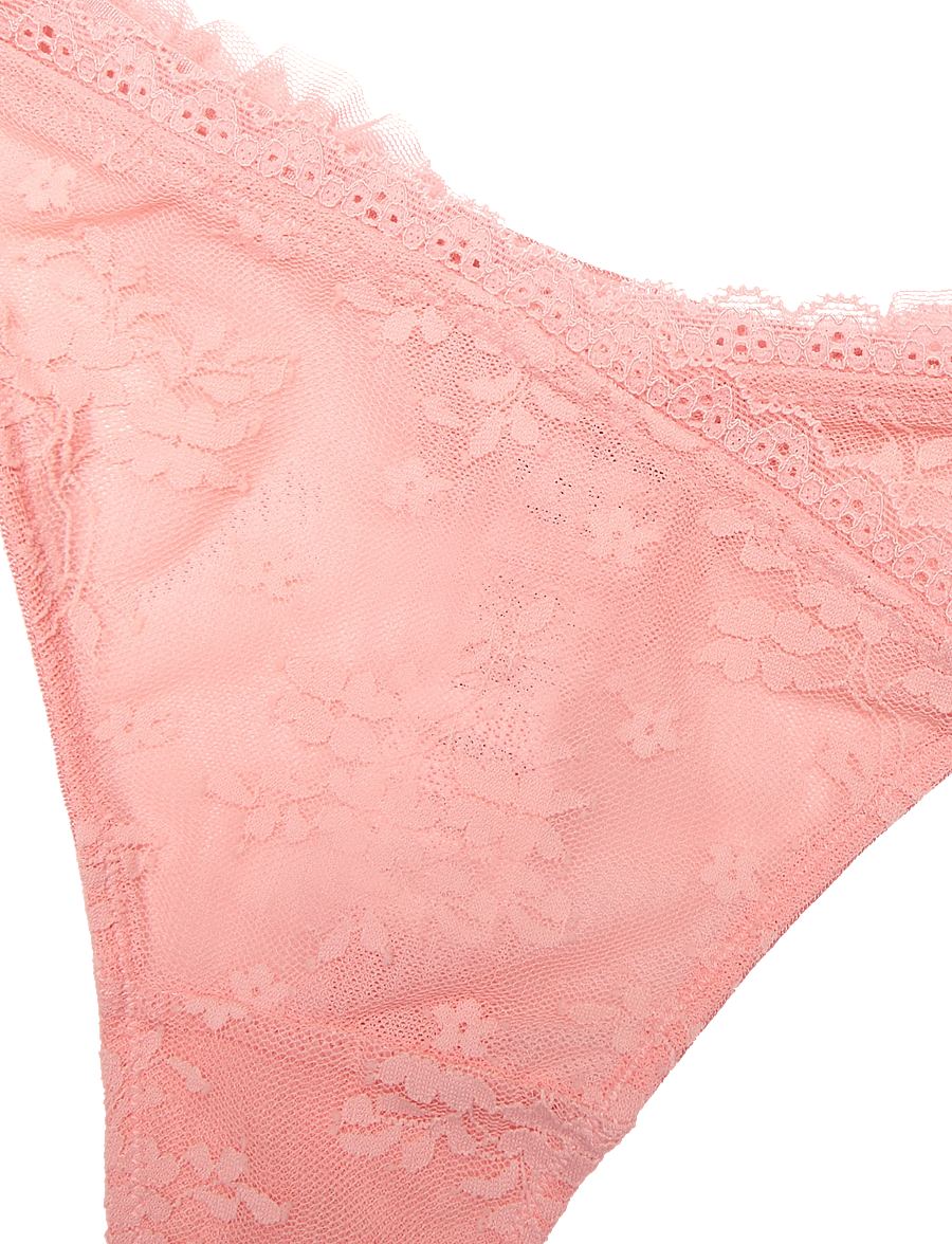 Hunkemöller - DARCY HL STRING T - peaches n' cream - 5