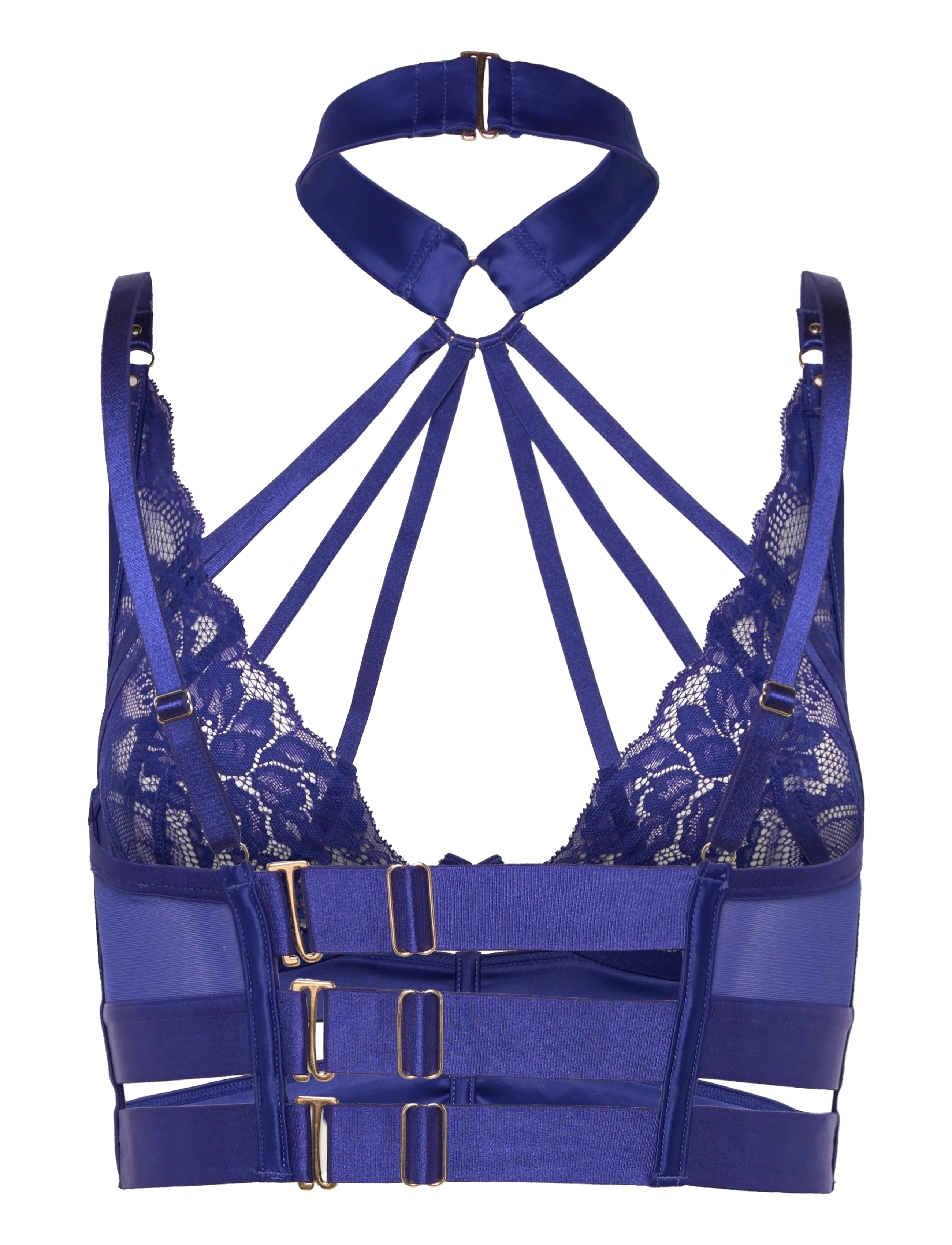 Hunkemöller - EMMELINE UP LL - krūšturi ar stīpiņām - clematis blue - 2