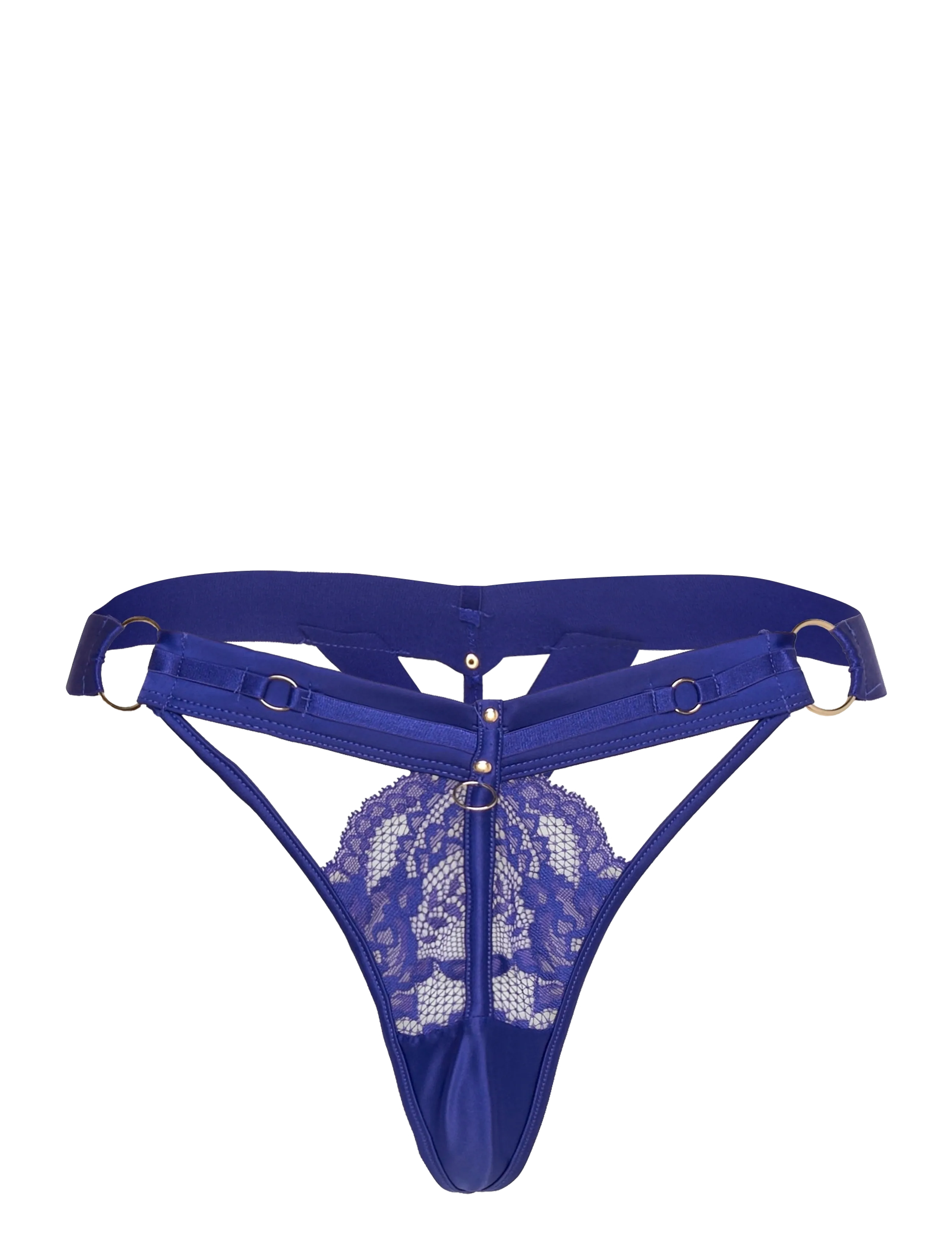 Hunkemöller EMMELINE HL STRING TR - String - CLEMATIS BLUE / blue