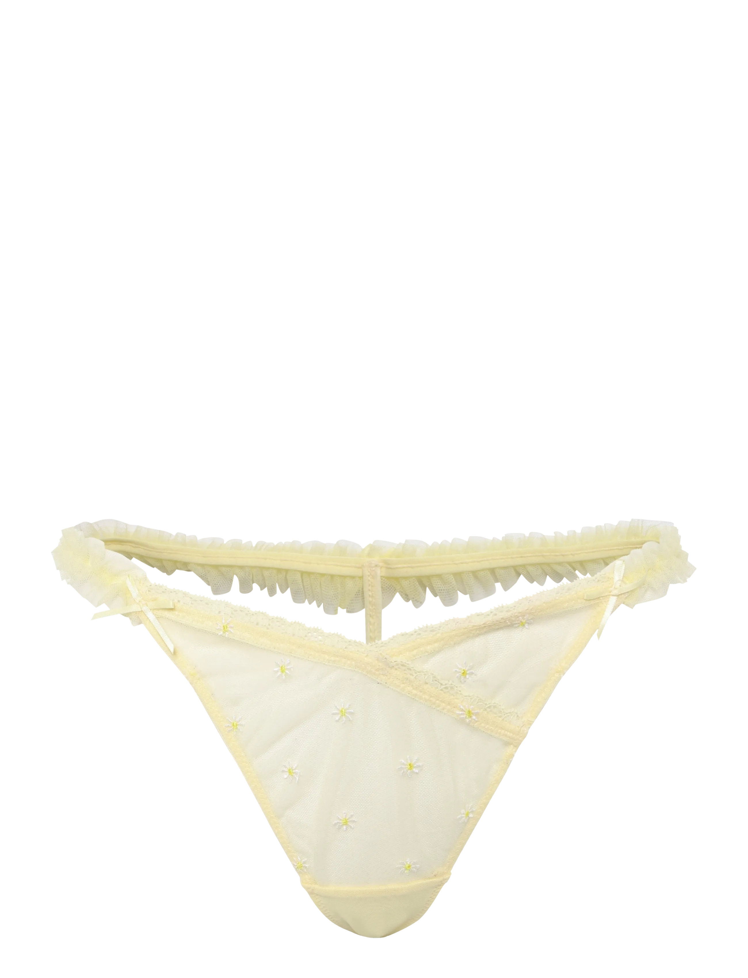 Hunkemöller - FLORA HL STRING T - stringid - anise flower - 1