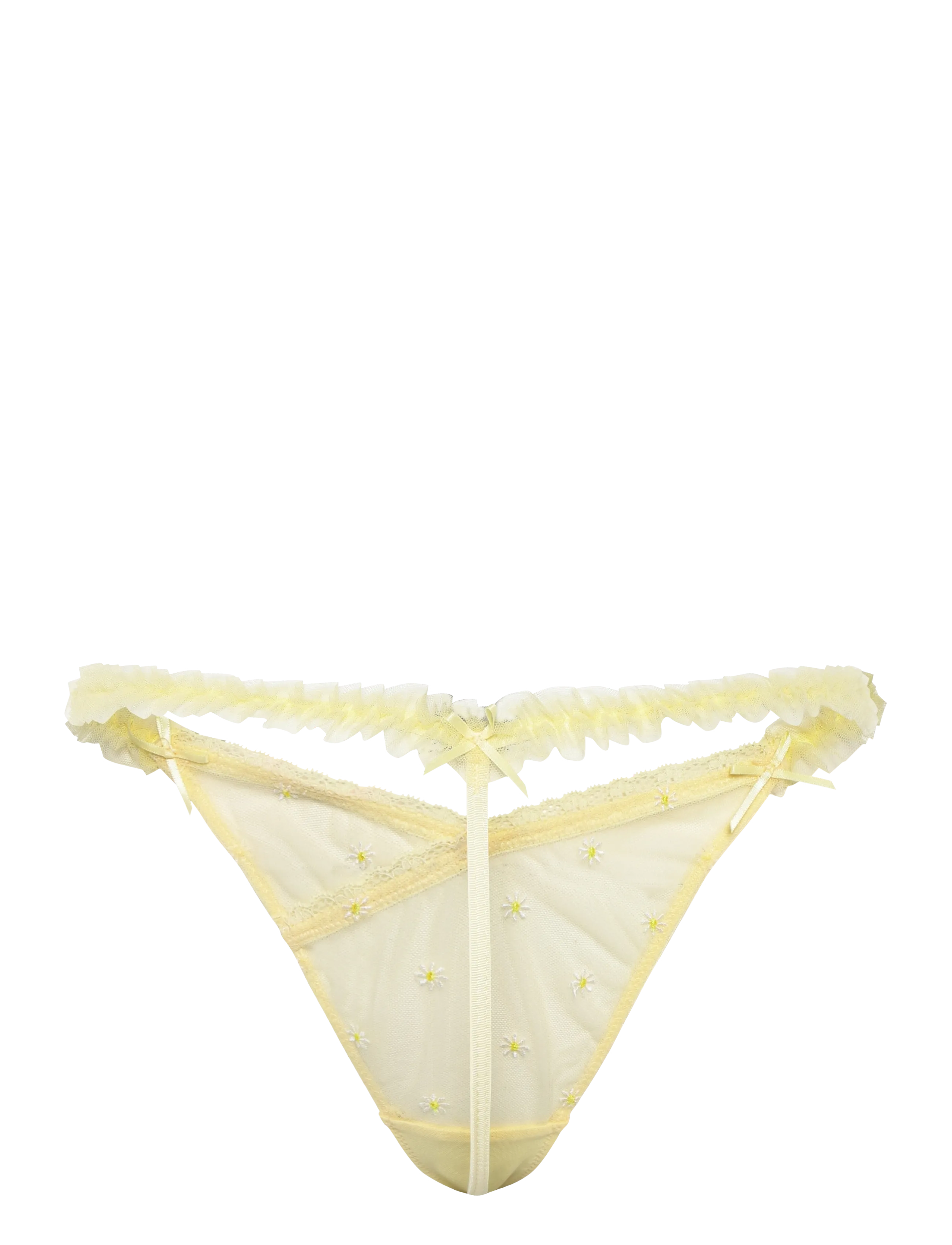 Hunkemöller - FLORA HL STRING T - stringid - anise flower - 2