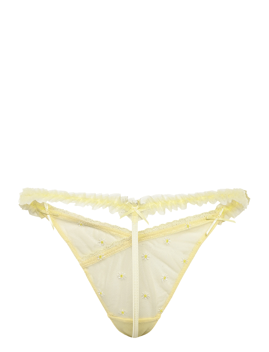 Hunkemöller - FLORA HL STRING T - stringid - anise flower - 2