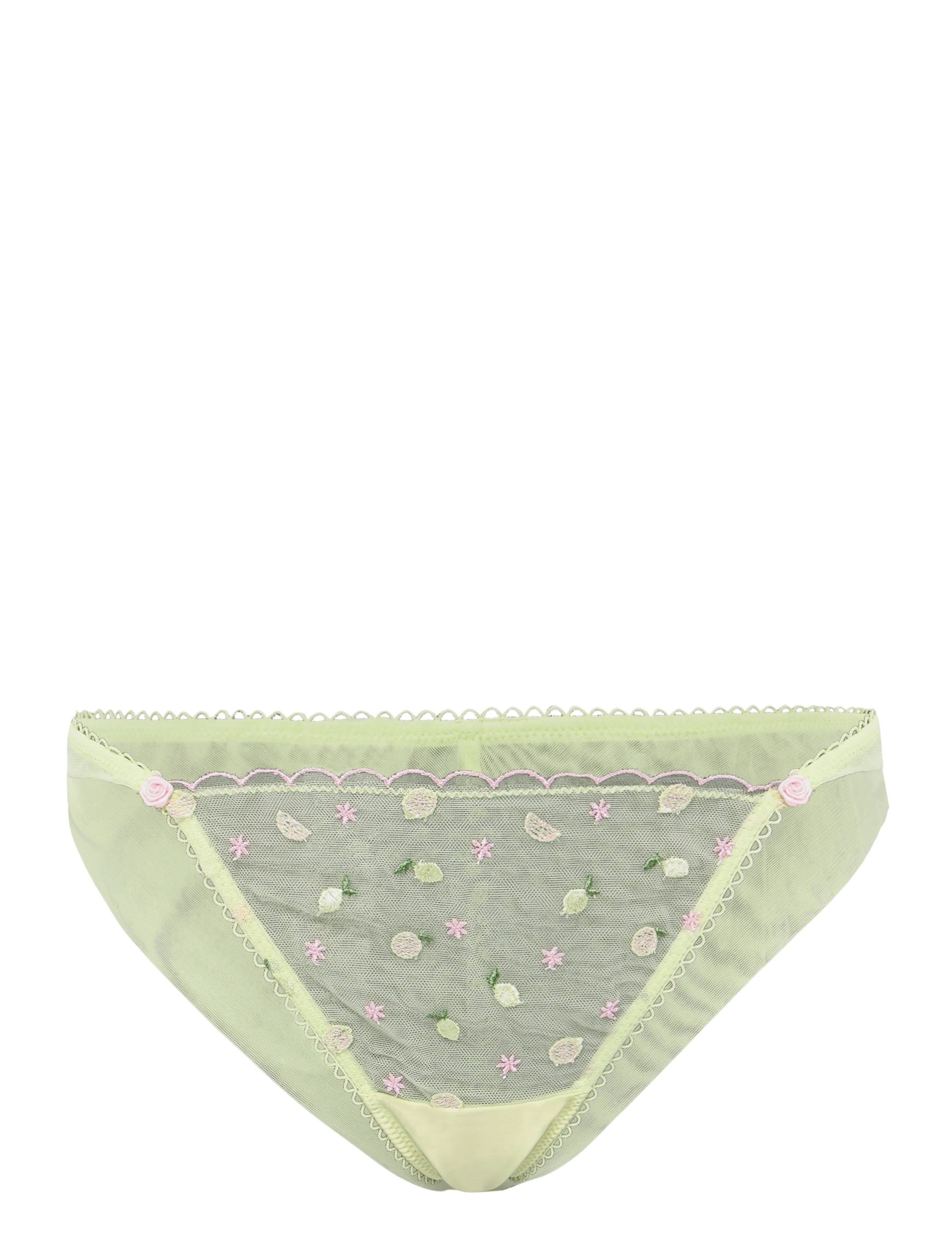 Hunkemöller HARRIET CHEEKINI - Unterwäsche - SHADOW LIME / green
