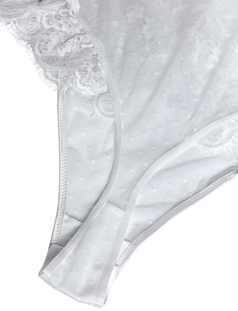 Hunkemöller - PRINA STRING BODY - besondere anlässe - snow white - 2