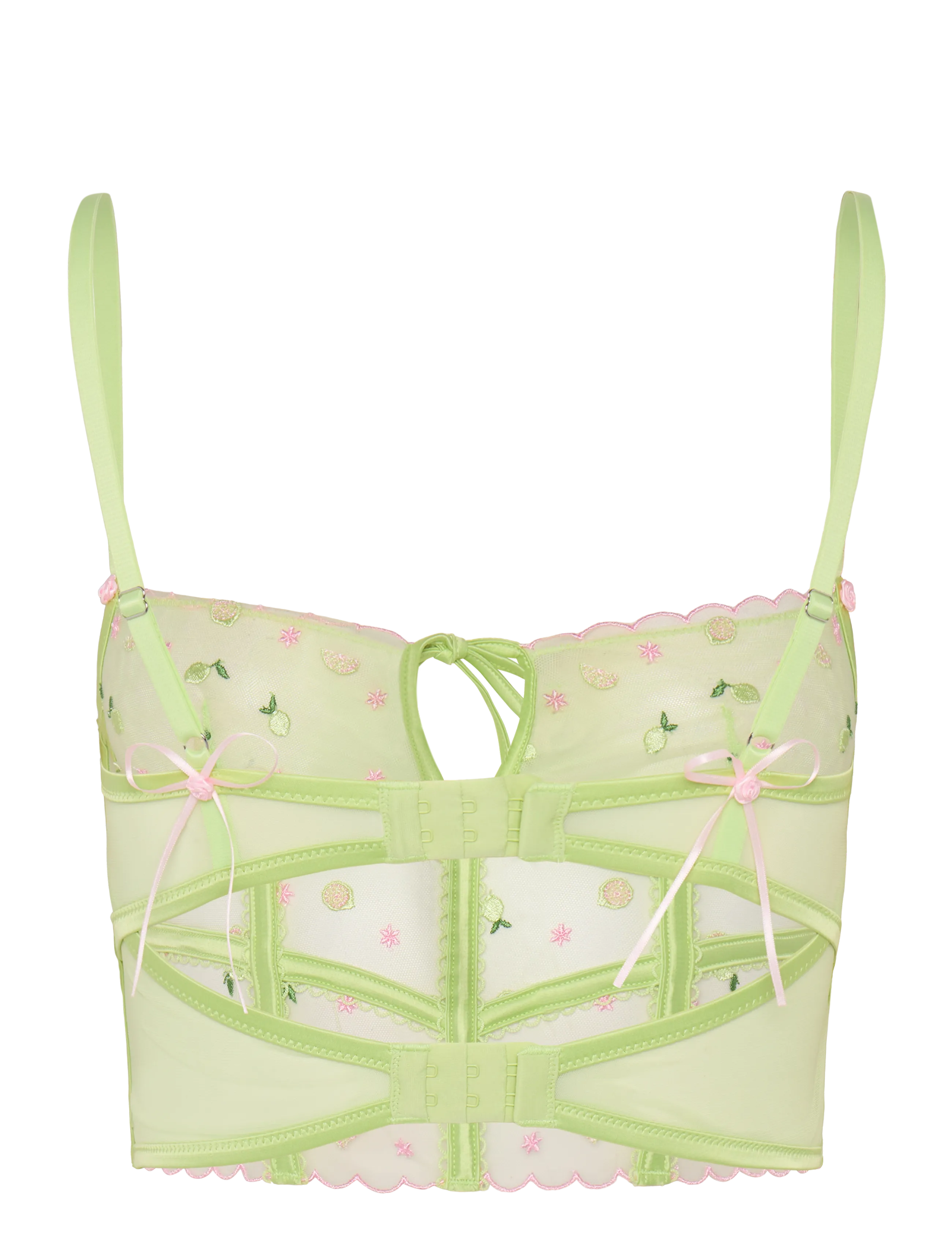 Hunkemöller - HARRIET BUSTIER - bh:ar med bygel - shadow lime - 2