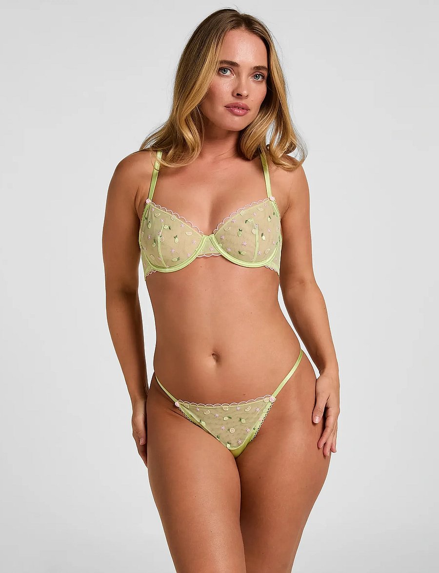 Hunkemöller - HARRIET UD - bøjle-bh’er - shadow lime - 5