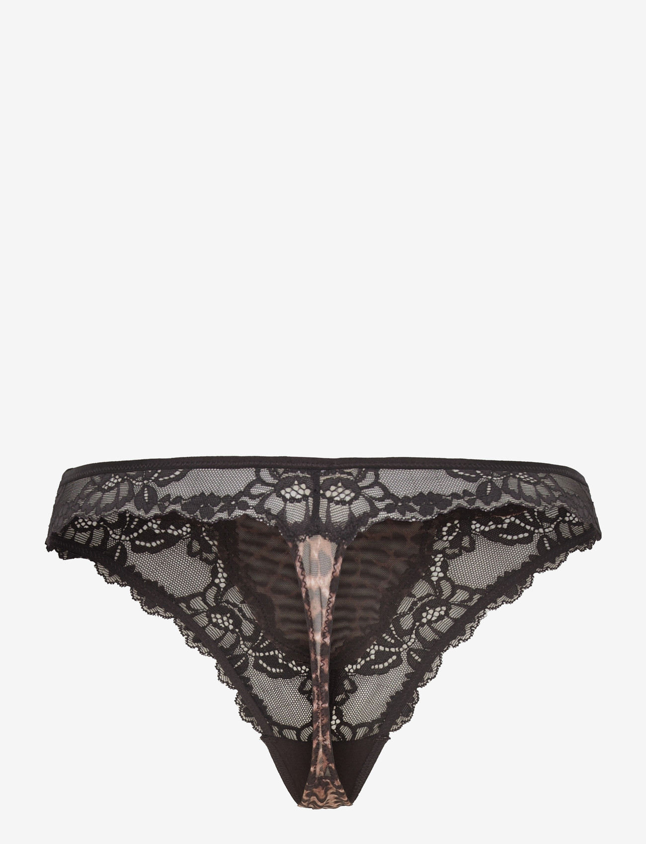 Hunkemöller - GABRIELLE HL STRING - die niedrigsten preise - caviar - 2