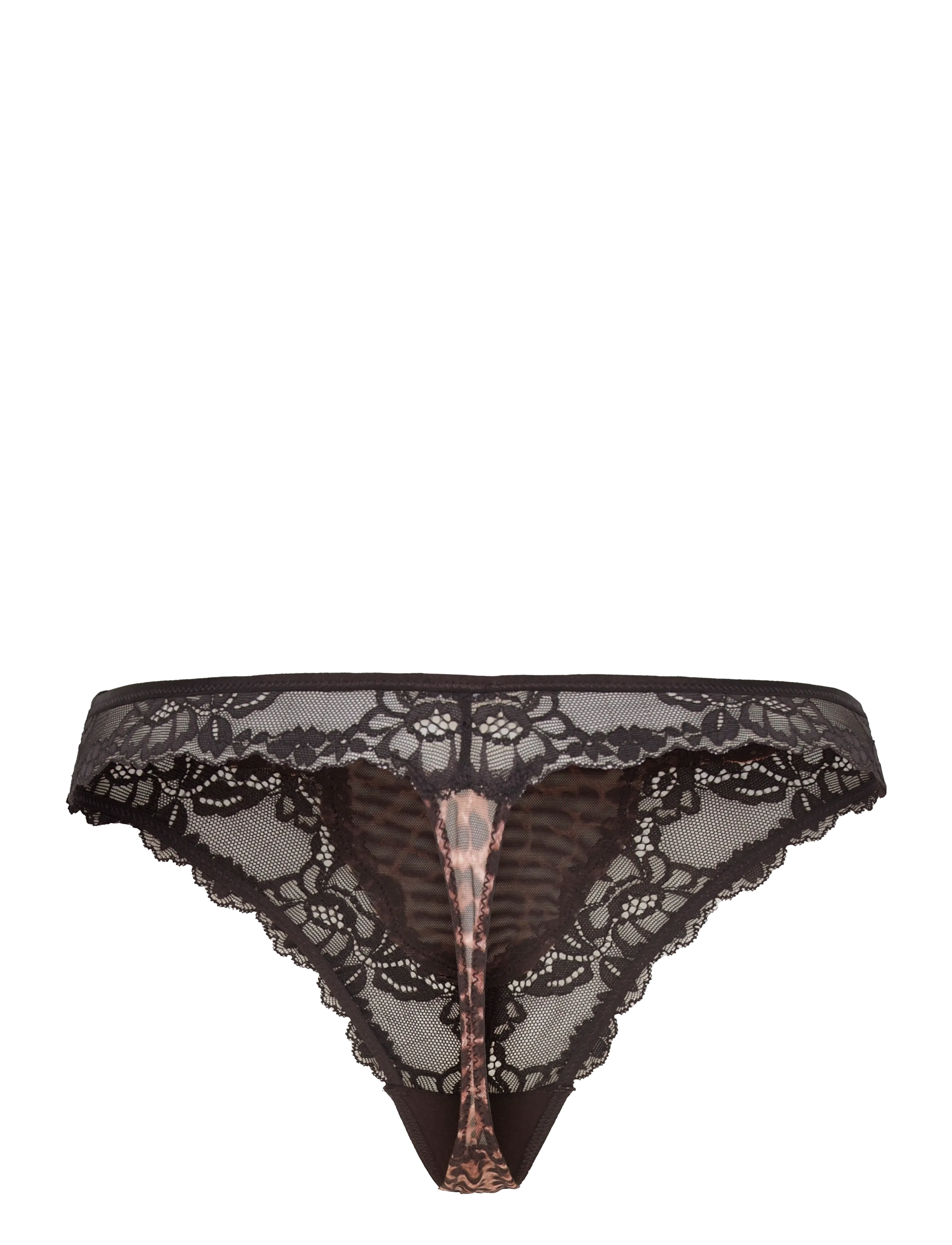 Hunkemöller - GABRIELLE HL STRING - die niedrigsten preise - caviar - 2