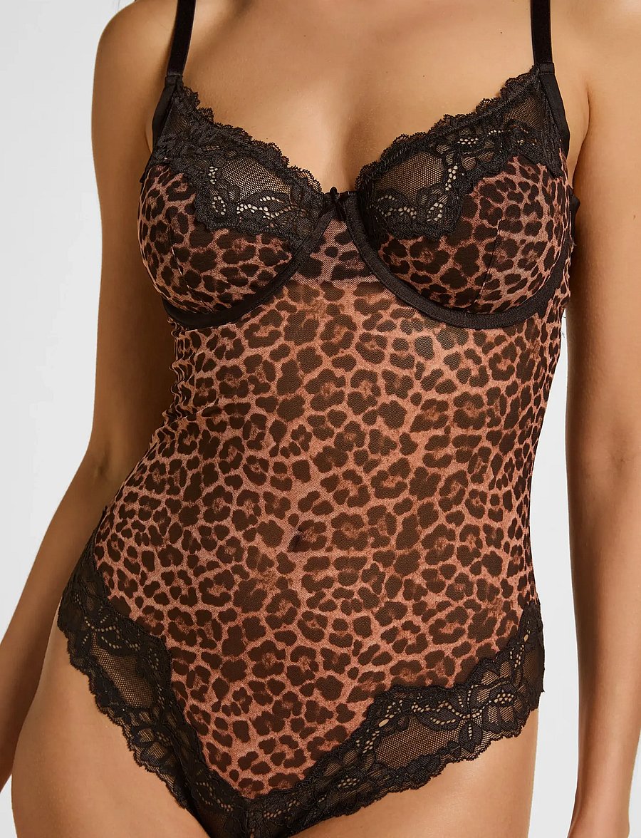 Hunkemöller - GABRIELLE UD BODY - caviar - 3