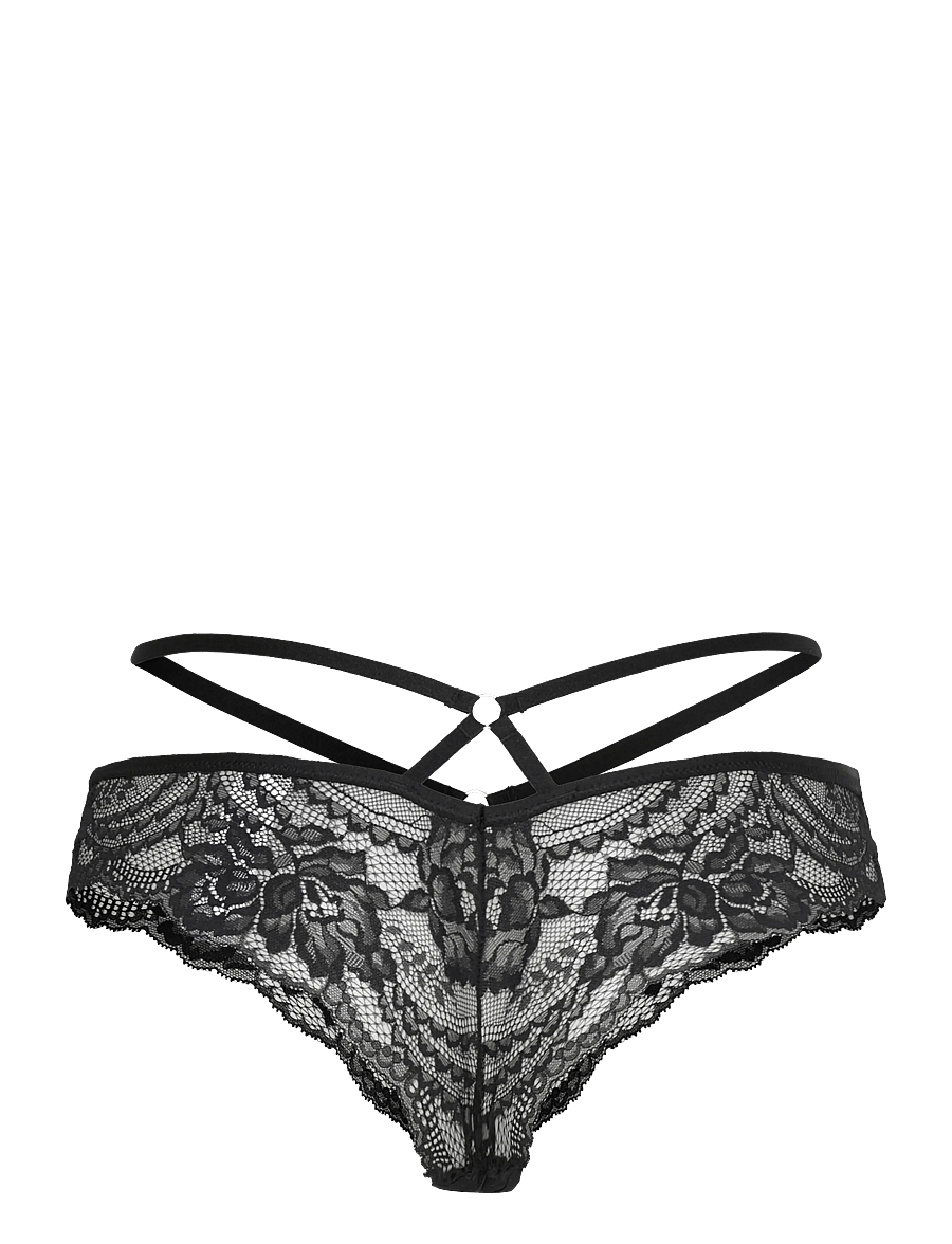 Hunkemöller - SOSHA BRASILIAN OUVERT - brazilian slips - caviar - 2