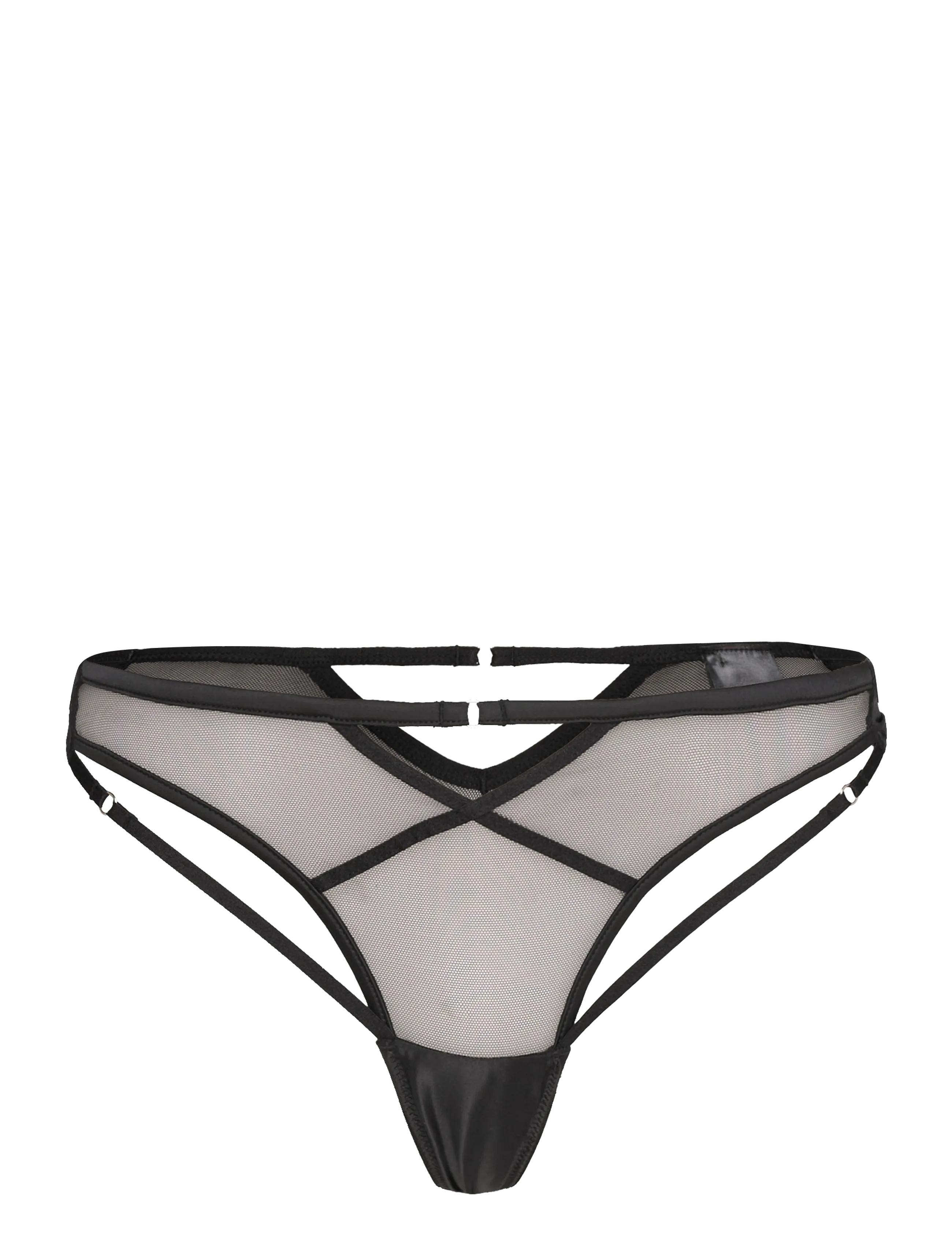 HUNKEMÖLLER Jana String R Schwarz - XS - Damen