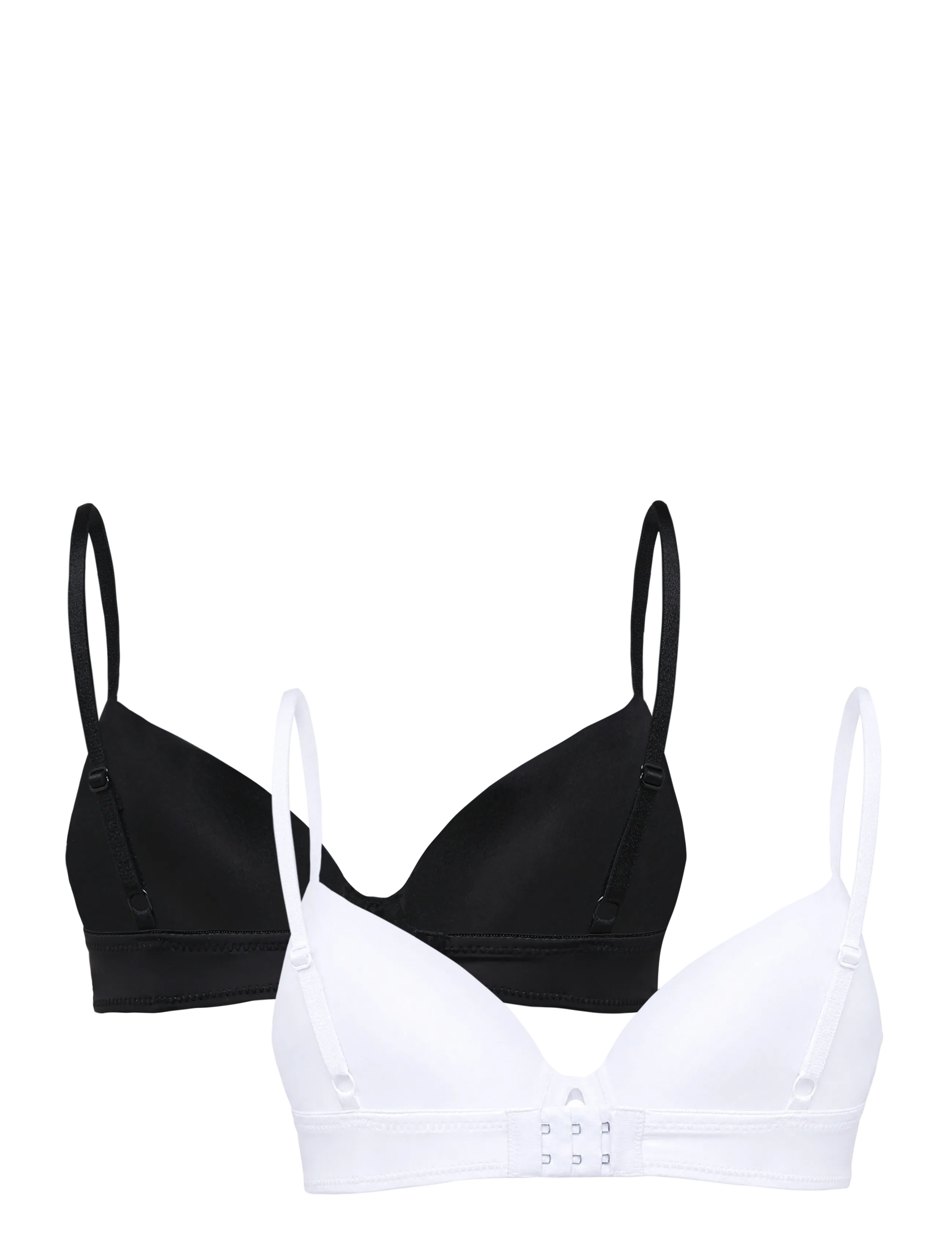 Hunkemöller - P&M PP 2-PACK - t-särgi rinnahoidjad - caviar - 2