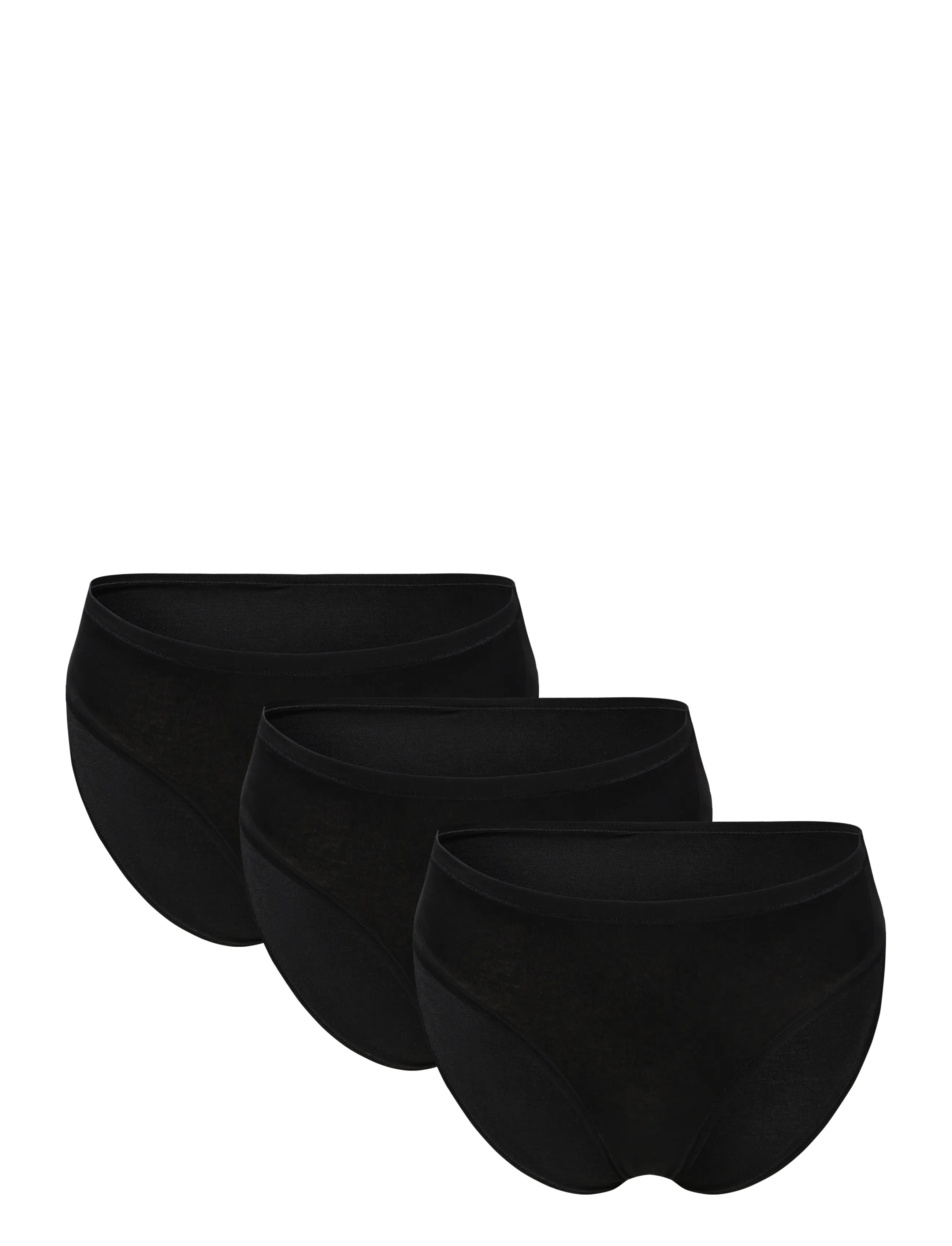 Hunkemöller KIRA RIO 3-PACK - Kelnaitės - CAVIAR / black