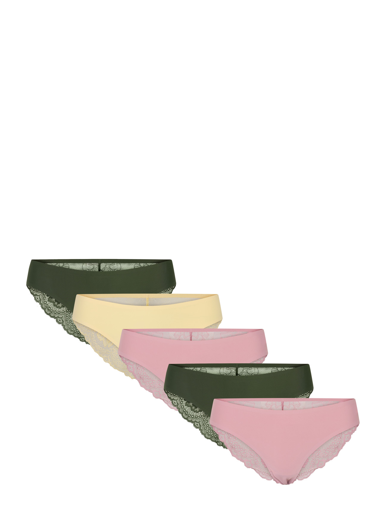 Hunkemöller - 5-PACK INVISIBLE BRASILIAN - Õmblusteta aluspüksid - lilas - 1
