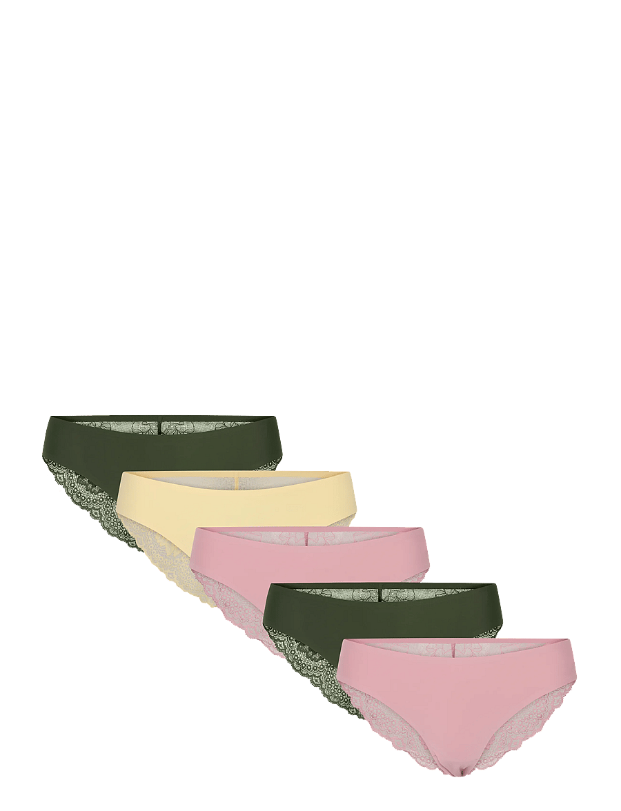 Hunkemöller - 5-PACK INVISIBLE BRASILIAN - Õmblusteta aluspüksid - lilas - 1