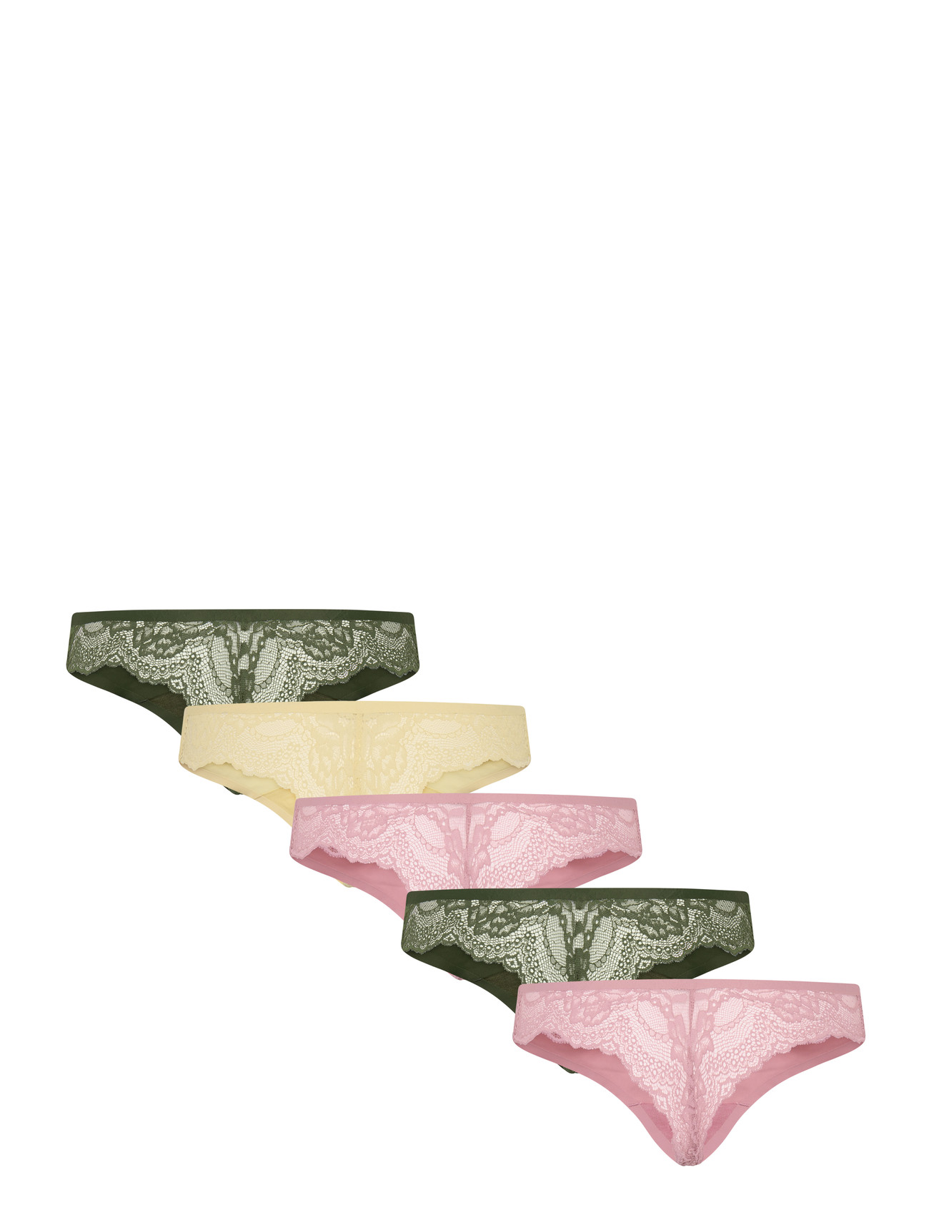 Hunkemöller - 5-PACK INVISIBLE STRING - Õmblusteta aluspüksid - lilas - 2