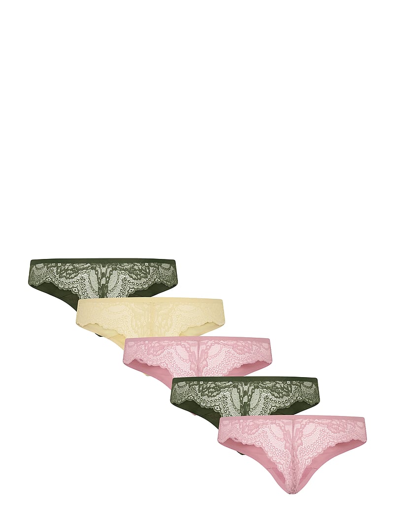 Hunkemöller - 5-PACK INVISIBLE STRING - Õmblusteta aluspüksid - lilas - 2