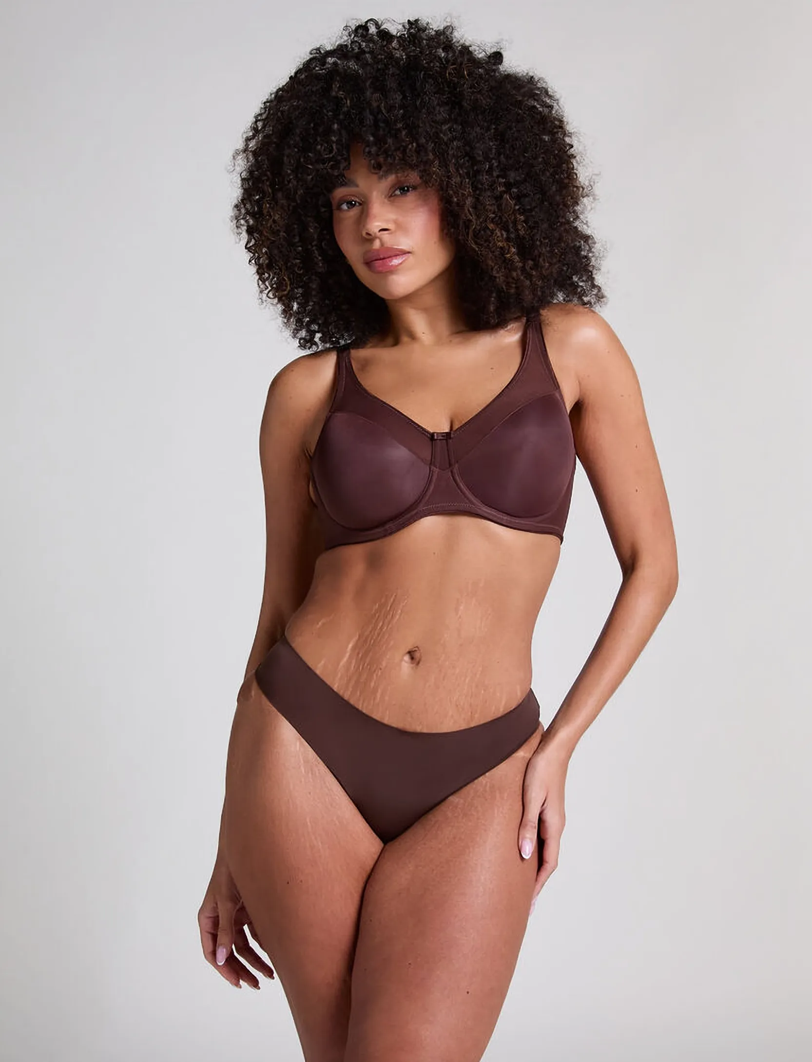Hunkemöller - NINA UF - wired bras - chicory coffee - 4