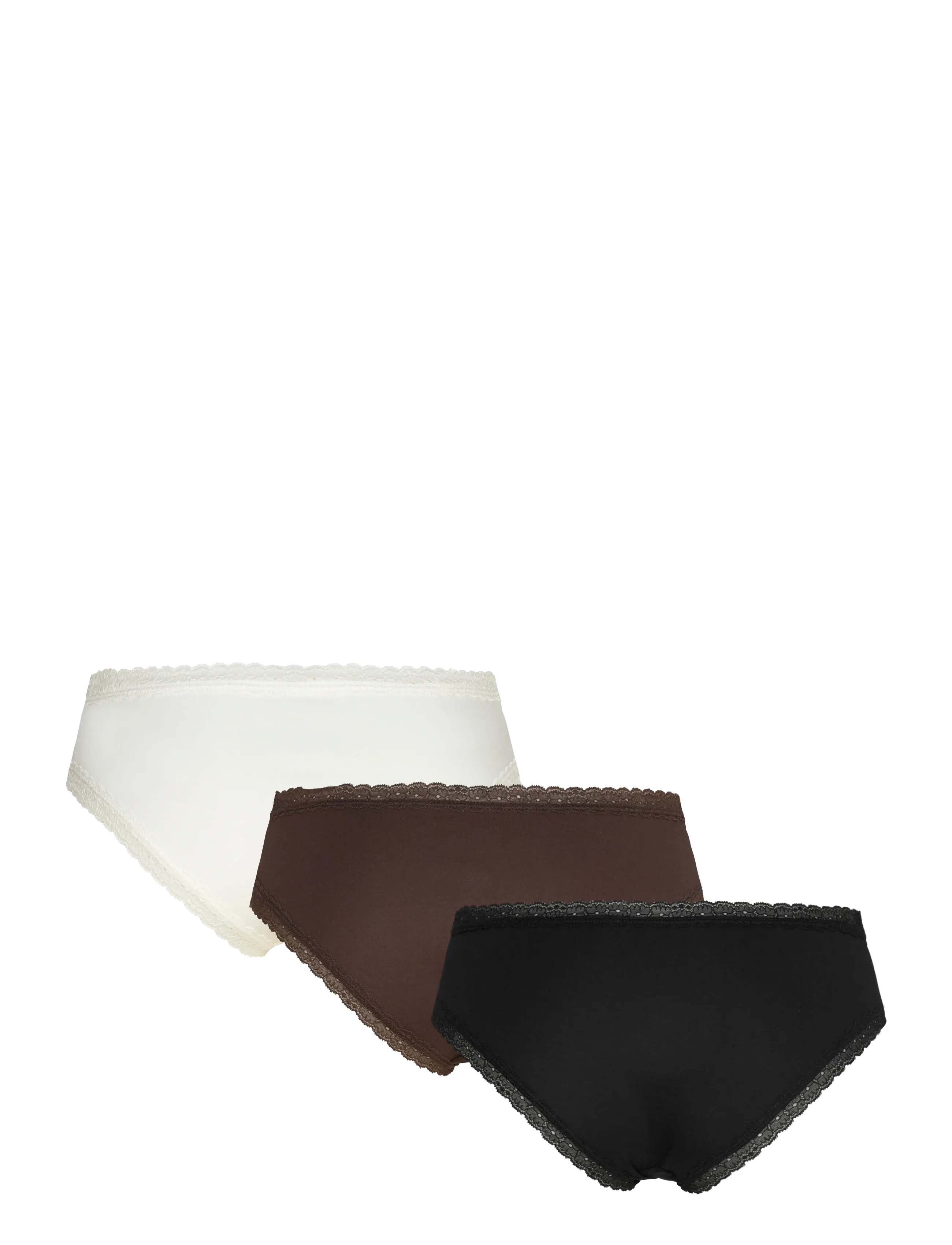 Hunkemöller - 3-PACK GEORGIA - brazilian panties - snow white - 5
