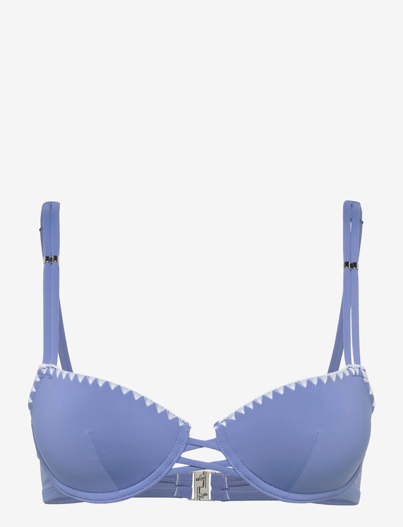 Hunkemöller - JOBURG PD - bikinitoppe med bøjle - colony blue - 0