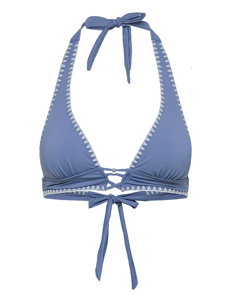 Hunkemöller - JOBURG HA TRIANGLE - triangle bikinis - colony blue - 0