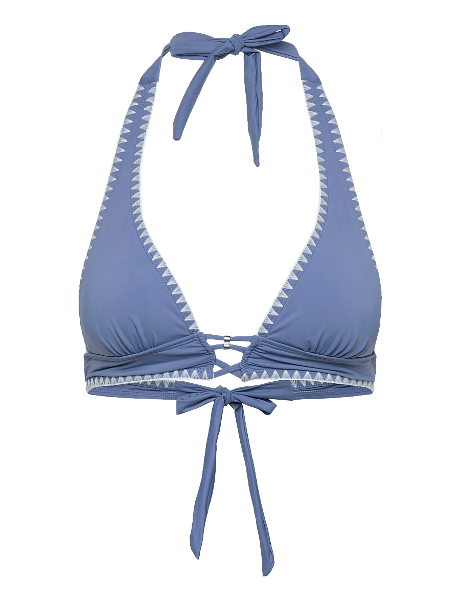 Hunkemöller - JOBURG HA TRIANGLE - kolmnurksed bikiinide ülaosad - colony blue - 0