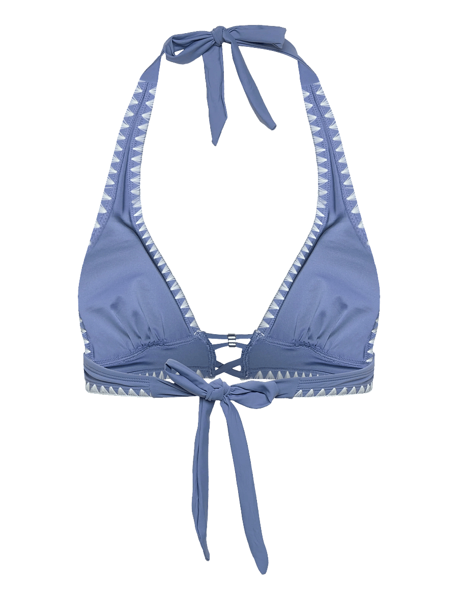 Hunkemöller - JOBURG HA TRIANGLE - kolmnurksed bikiinide ülaosad - colony blue - 1