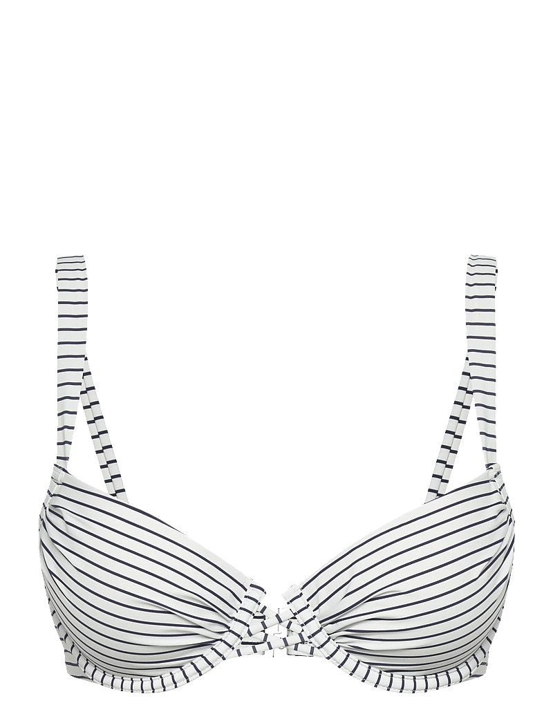Hunkemöller - STRIPES PD - tugitraadiga bikiinide ülaosad - snow white - 0