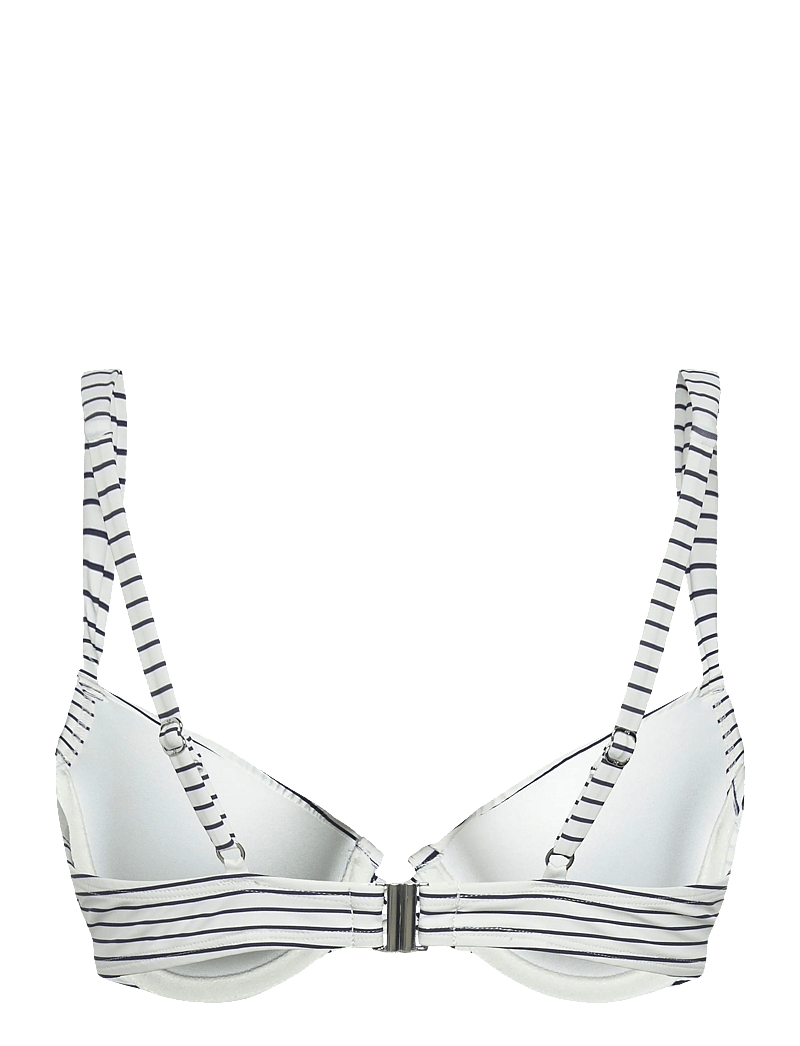 Hunkemöller - STRIPES PD - tugitraadiga bikiinide ülaosad - snow white - 1