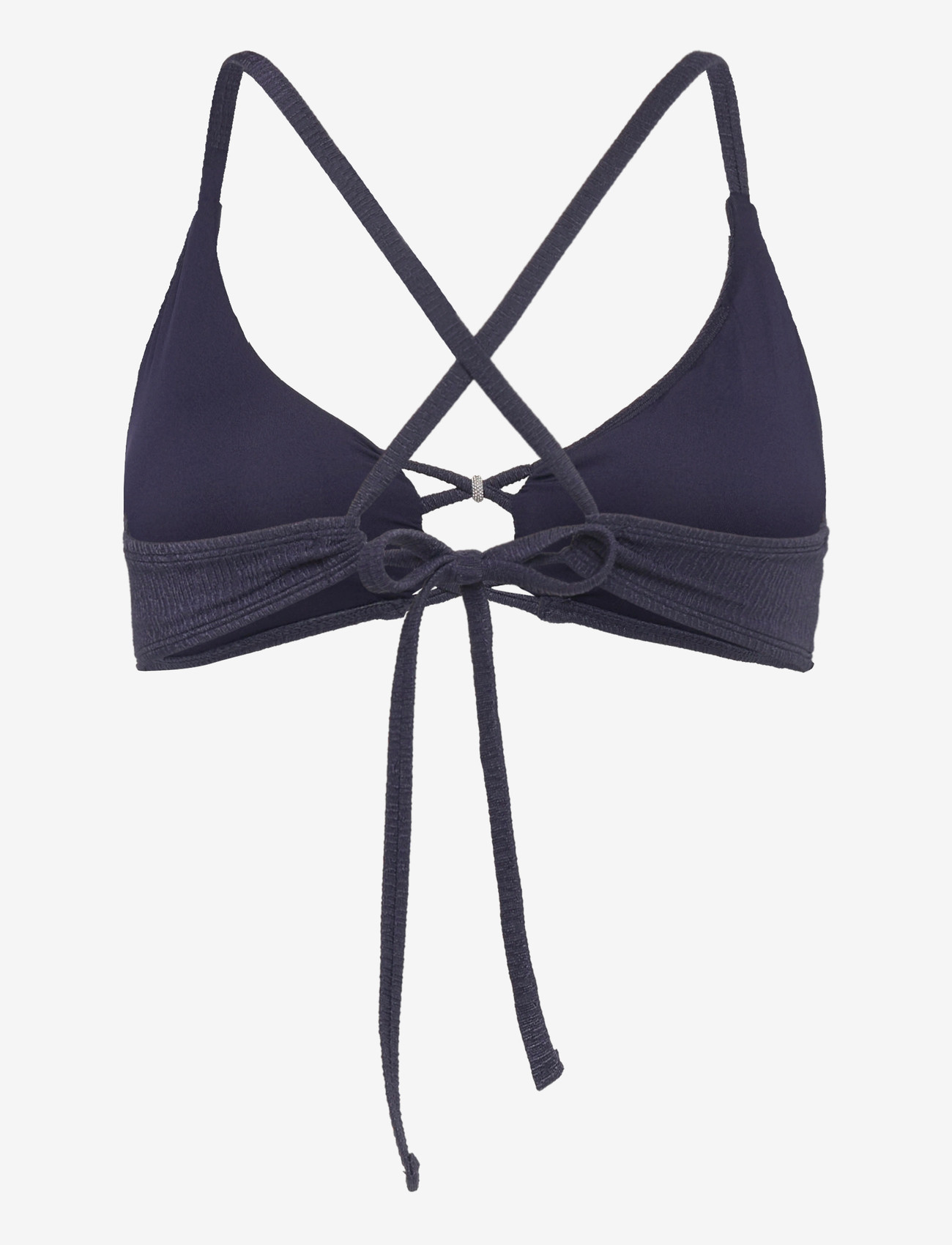 Hunkemöller - SORRENTO CROP TOP - triangle bikinis - peacoat - 1