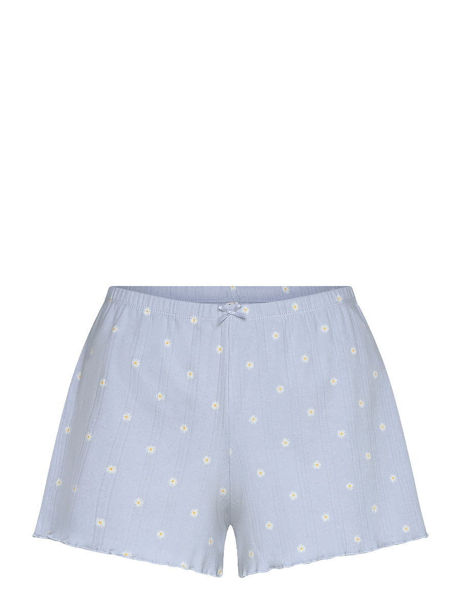 Hunkemöller - SHORT POINTELLE PRINT - shorts - kentucky blue - 1