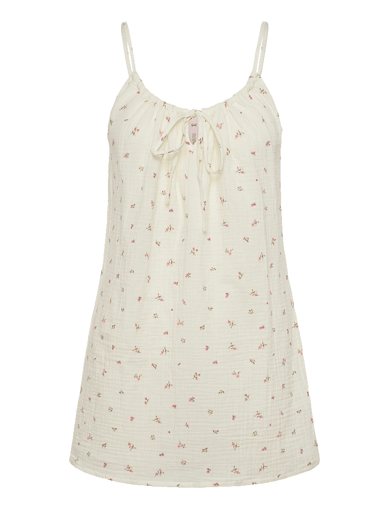 Hunkemöller - SD MUSLIN PRINT - natkjoler - snow white - 1
