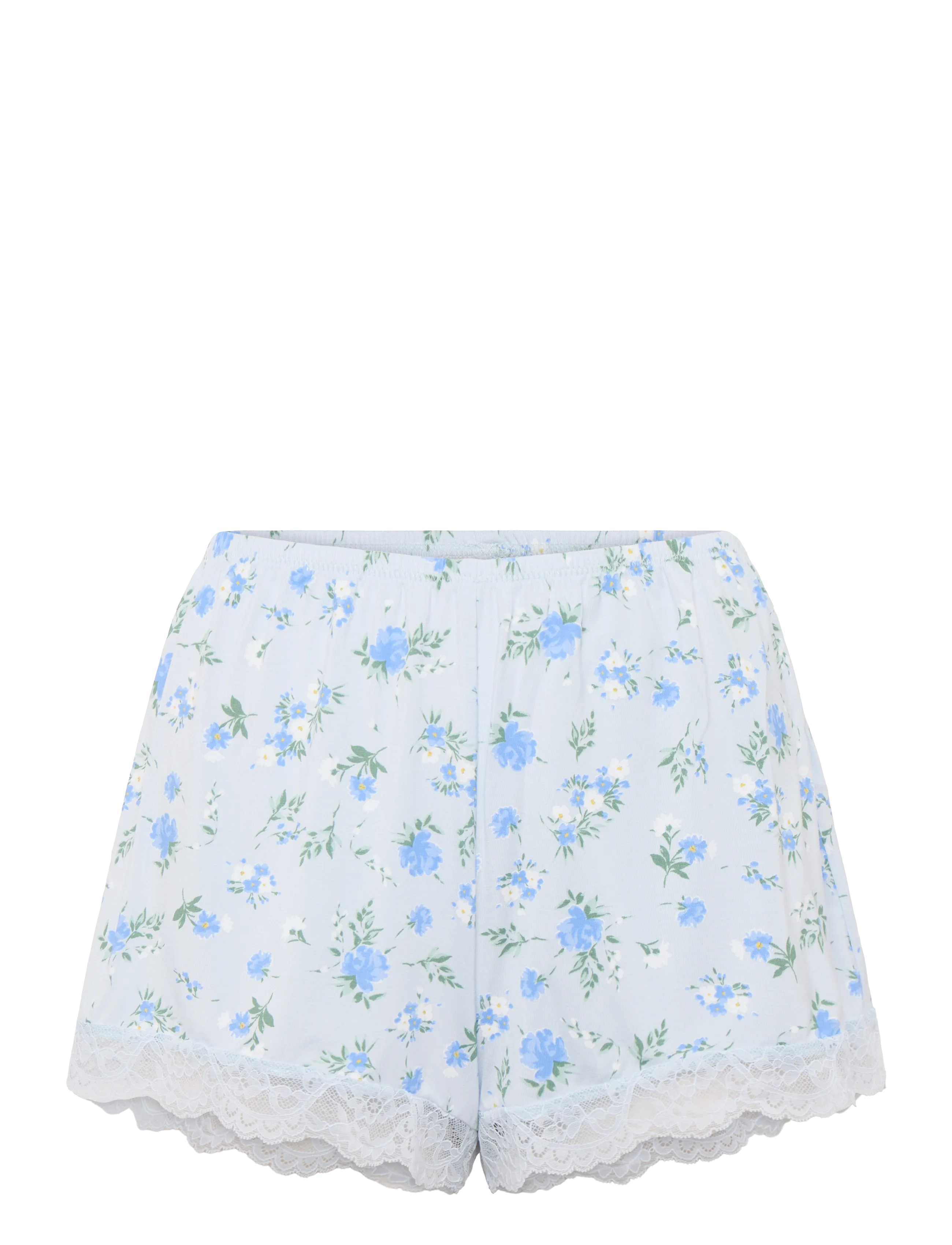 Hunkemöller - PJ CAMI VIS JERSEY NANA DAISY - pyjamas - ancient water - 3