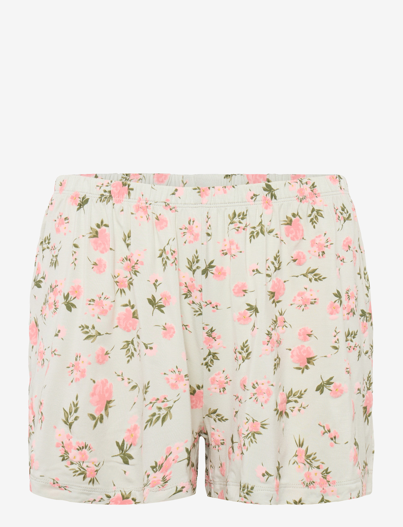 Hunkemöller - PJ SS SHORT VIS DAISY - hkm green - 3