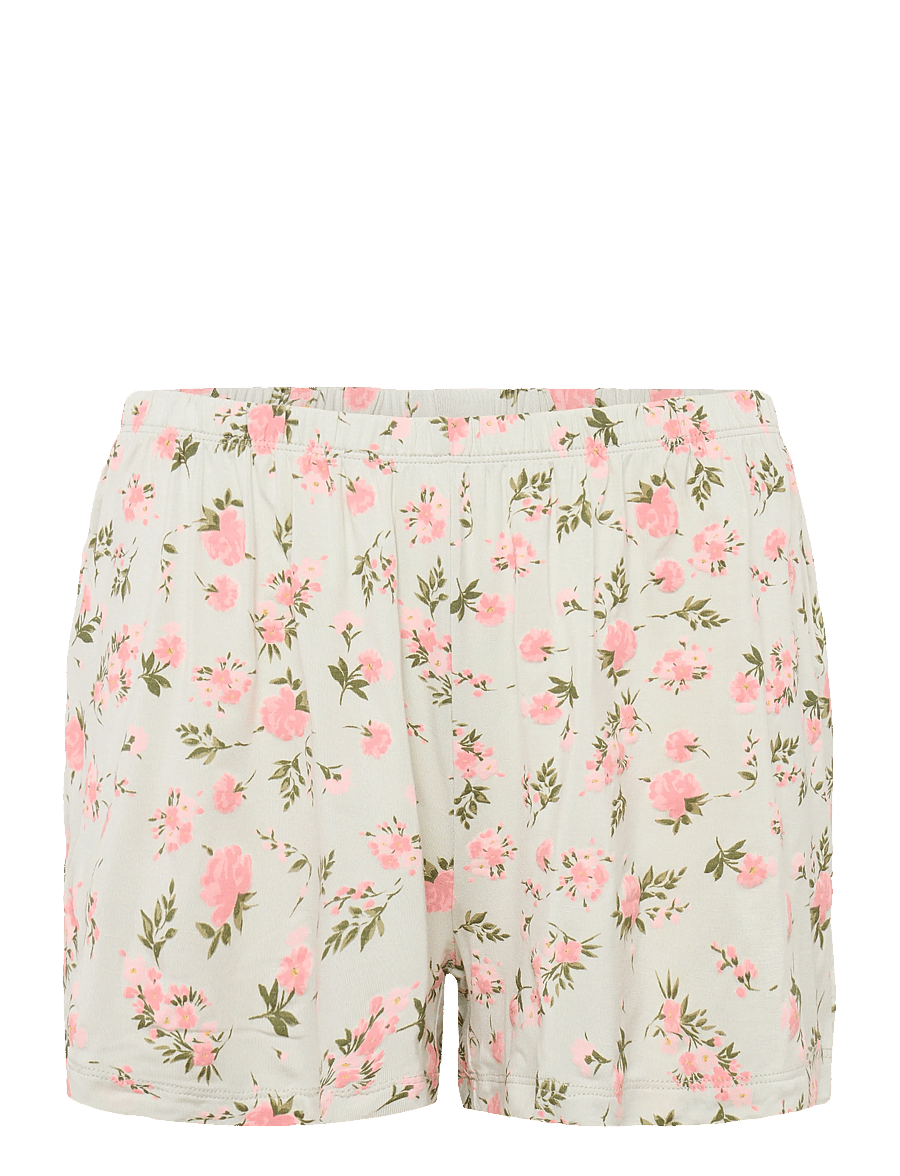 Hunkemöller - PJ SS SHORT VIS DAISY - pyjamas - hkm green - 3